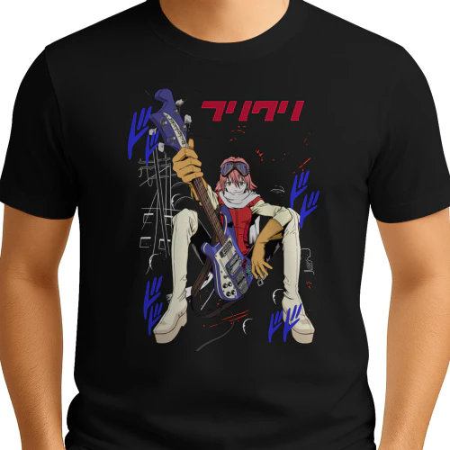 FLCL (Fooly Cooly) Anime T-Shirt  