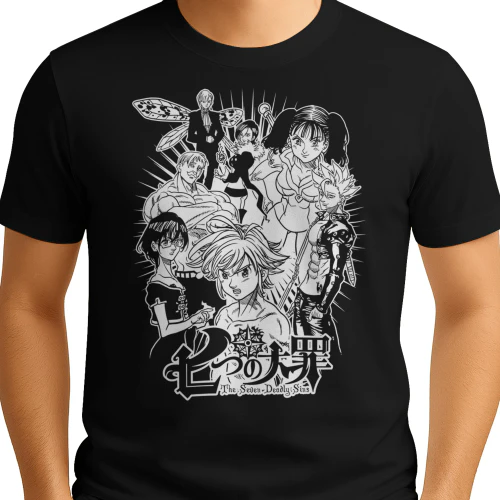 Nanatsu no Taizai Anime T-Shirt  
