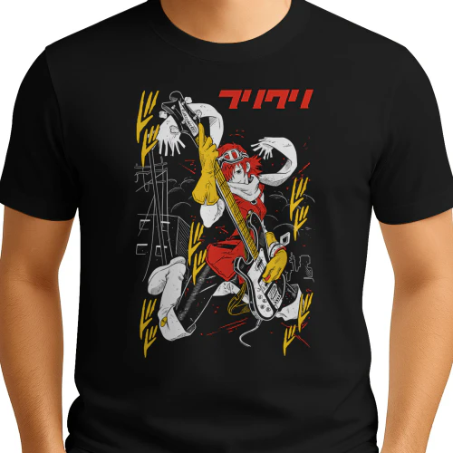 FLCL (Fooly Cooly) Anime T-Shirt  