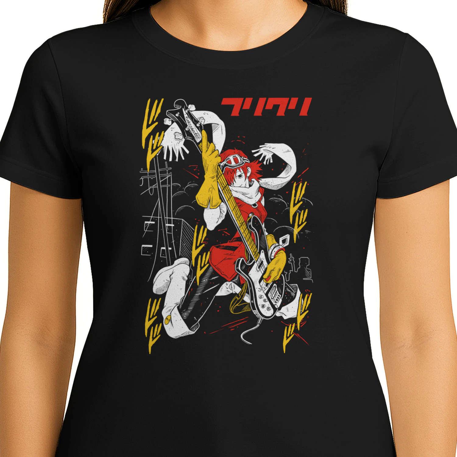 FLCL Fooly Cooly Unisex Graphic Tee | Iconic Anime T-Shirt