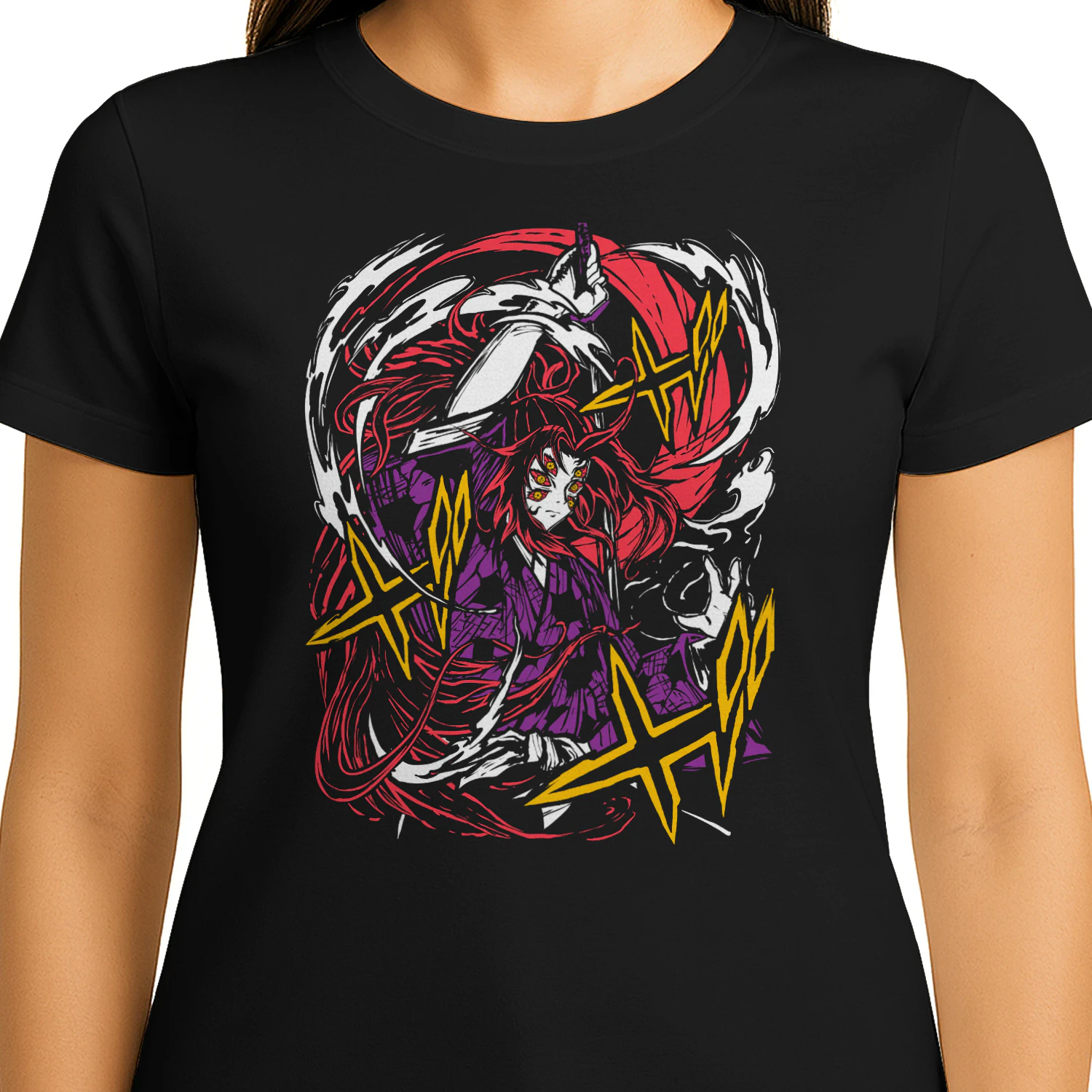 Demon Slayer Kimetsu no Yaiba Anime Graphic T-Shirt | Premium Unisex Manga Tee
