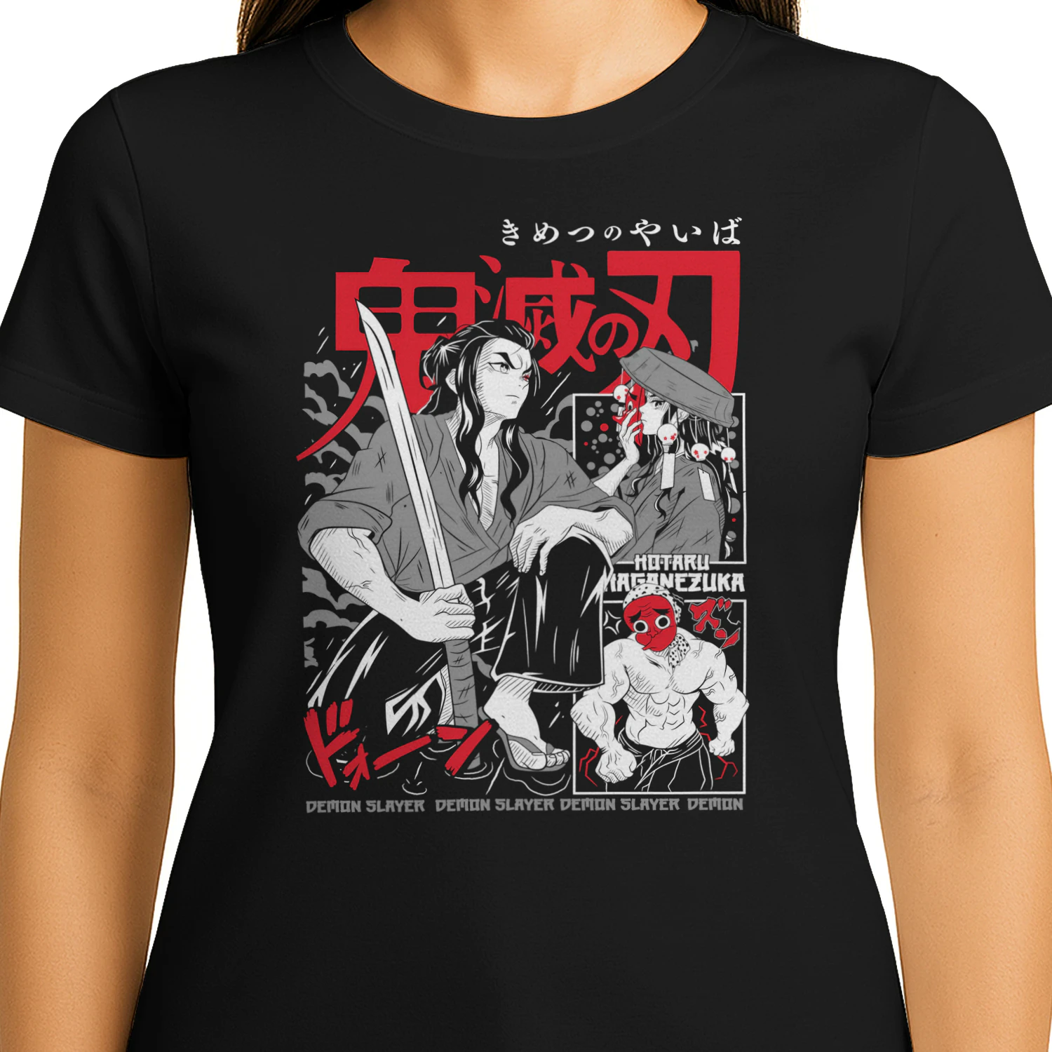 Demon Slayer Kimetsu no Yaiba Anime Graphic T-Shirt | Premium Unisex Manga Tee