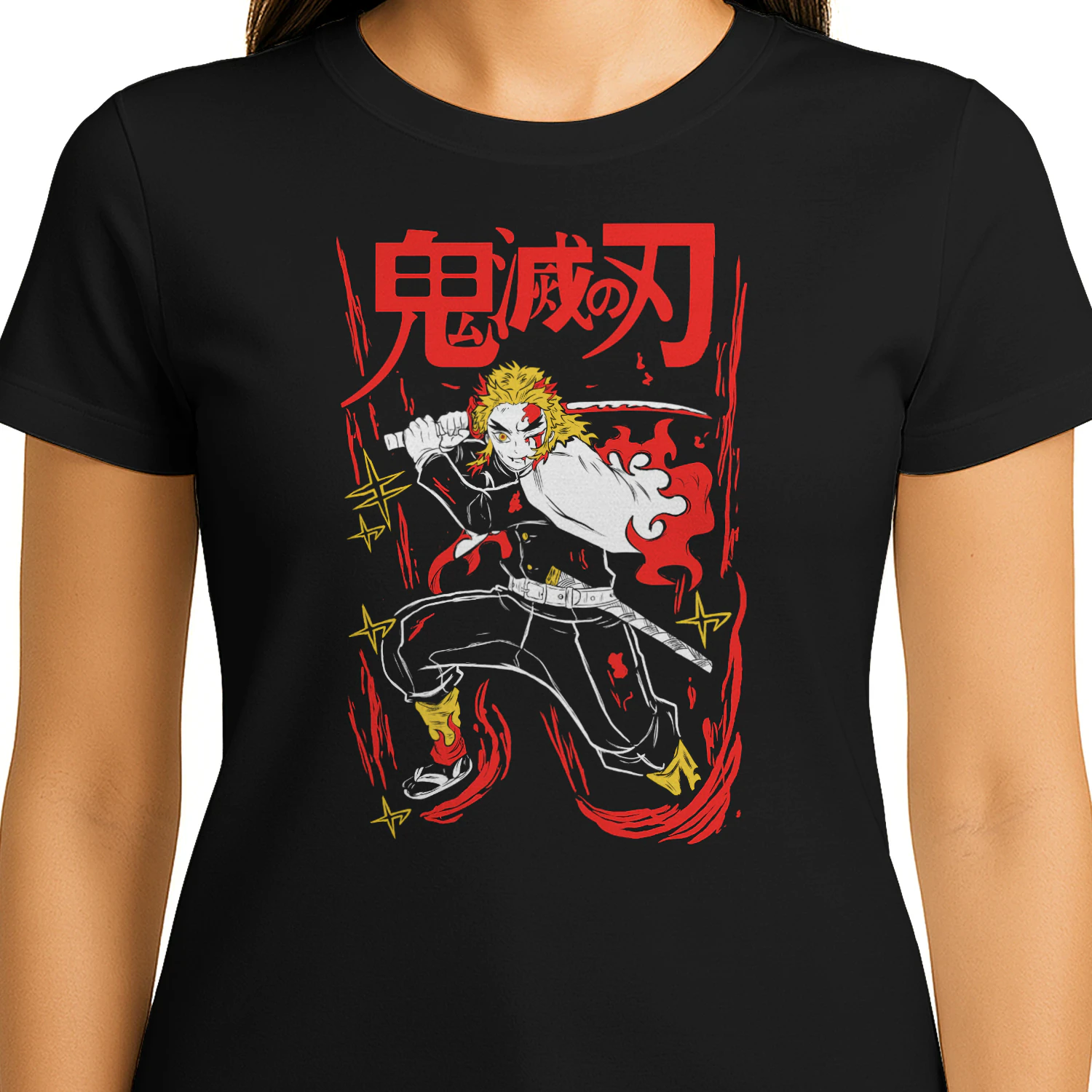 Demon Slayer Kimetsu no Yaiba Anime Graphic T-Shirt | Premium Unisex Manga Tee