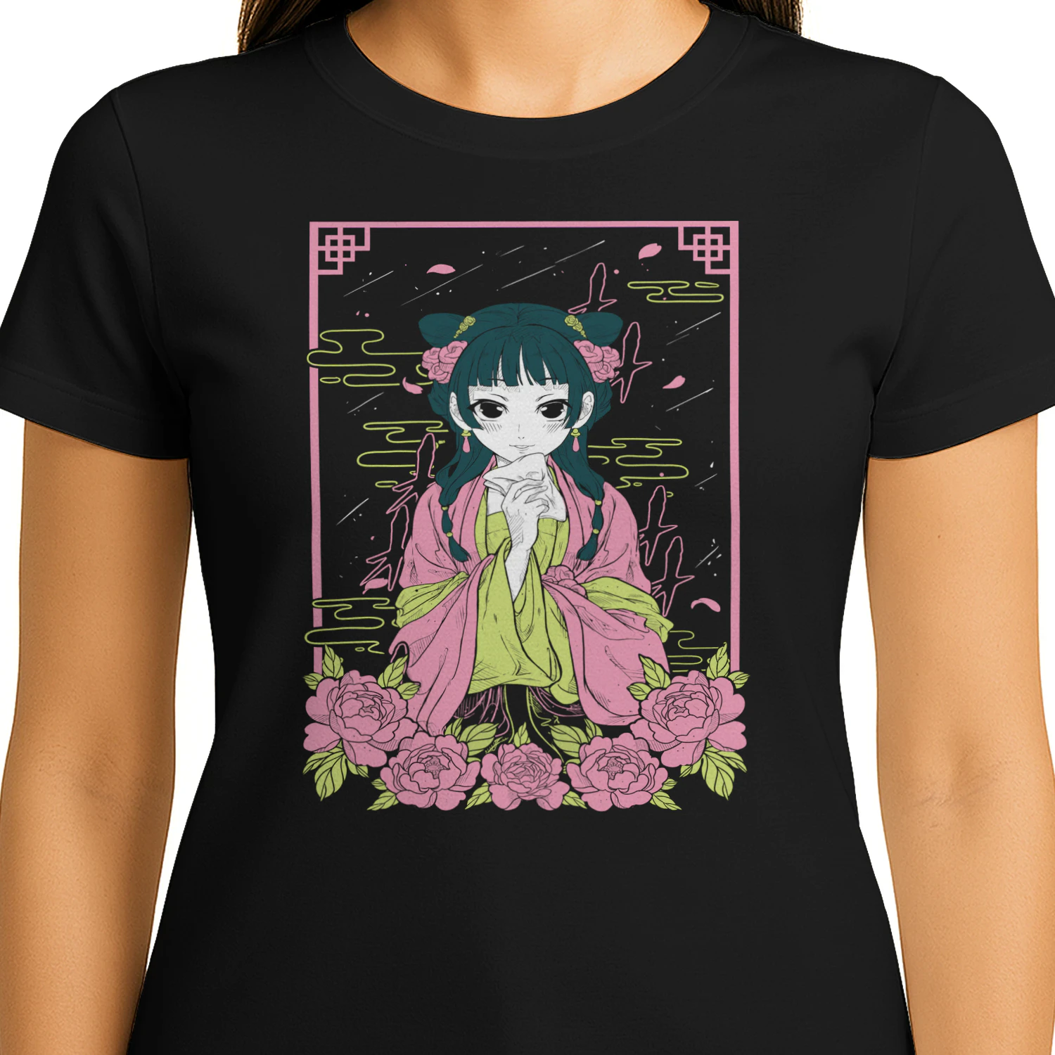 Maomao The Apothecary Diaries Anime T-Shirt | Vintage Graphic Tee for Fans