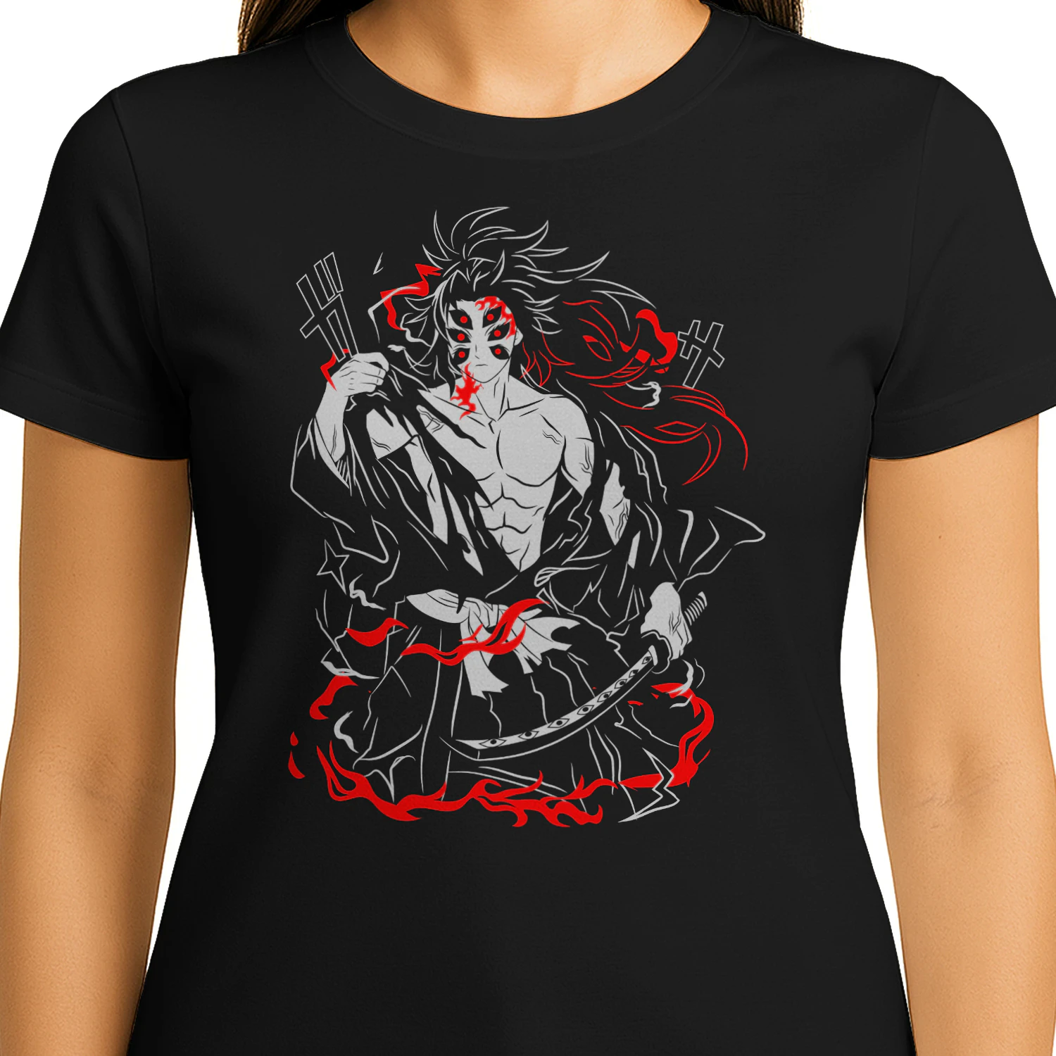 Demon Slayer Kimetsu no Yaiba Anime Graphic T-Shirt | Premium Unisex Manga Tee