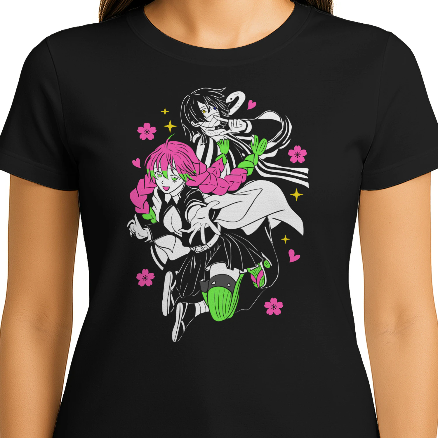 Demon Slayer Kimetsu no Yaiba Anime Graphic T-Shirt | Premium Unisex Manga Tee