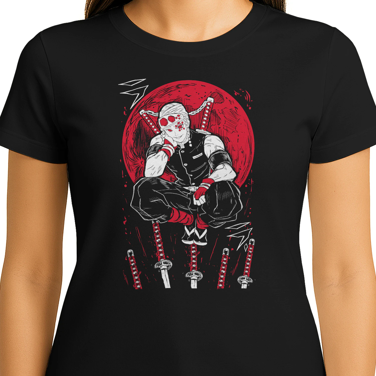 Demon Slayer Kimetsu no Yaiba Anime Graphic T-Shirt | Premium Unisex Manga Tee