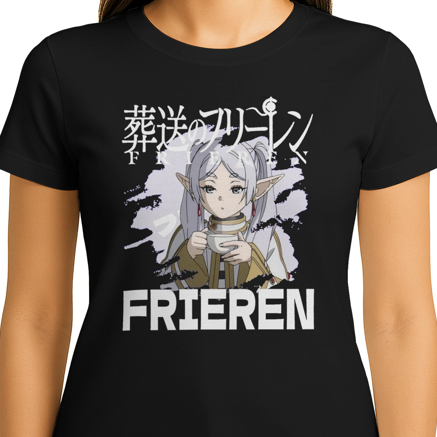 Frieren T-ShirtFrieren: Beyond Journey's End Anime Graphic T-Shirt | Fantasy Manga Tee | Unisex Cotton Shirt