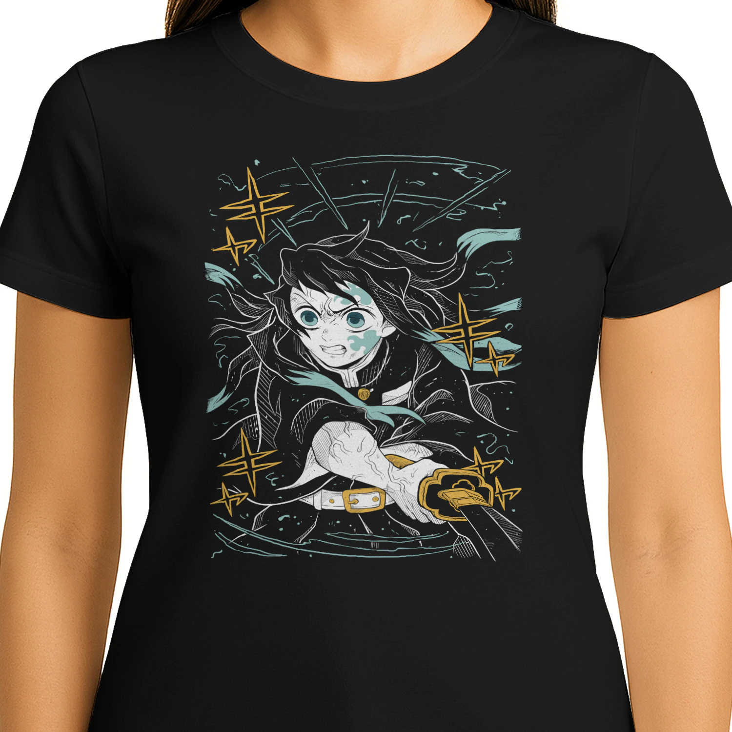 Demon Slayer Kimetsu no Yaiba Anime Graphic T-Shirt | Premium Unisex Manga Tee