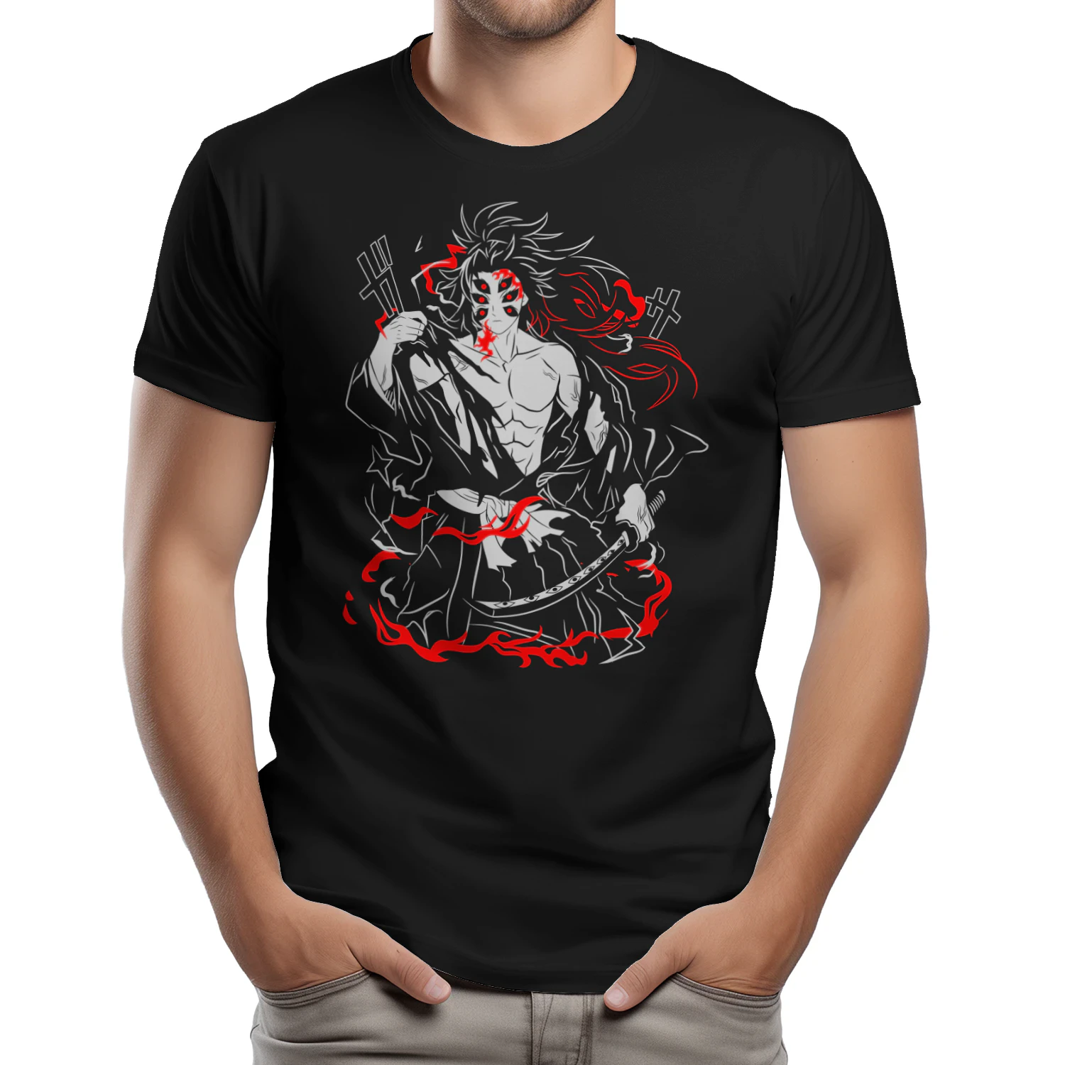Demon Slayer Kimetsu no Yaiba Anime Graphic T-Shirt | Premium Unisex Manga Tee
