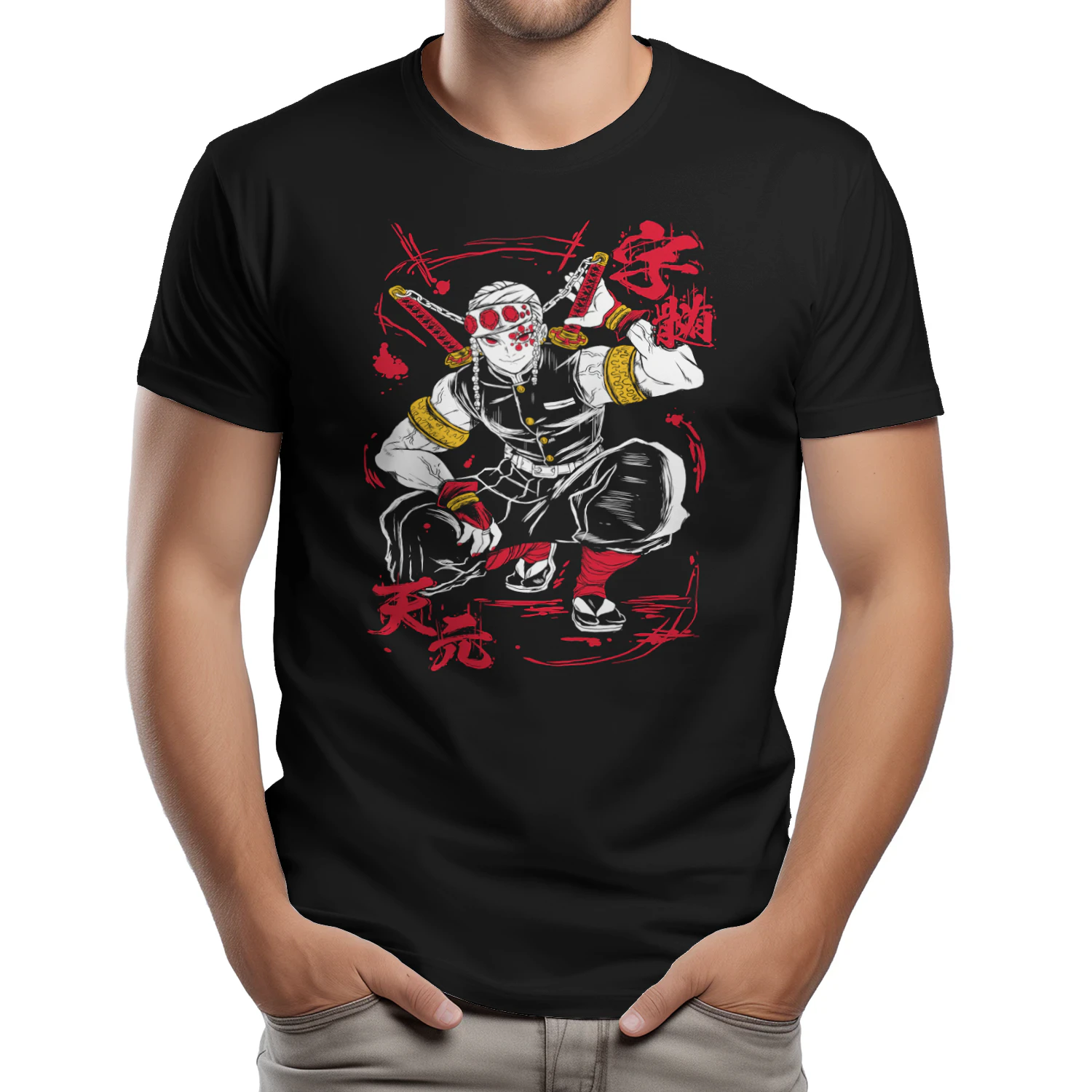 Demon Slayer Kimetsu no Yaiba Anime Graphic T-Shirt | Premium Unisex Manga Tee