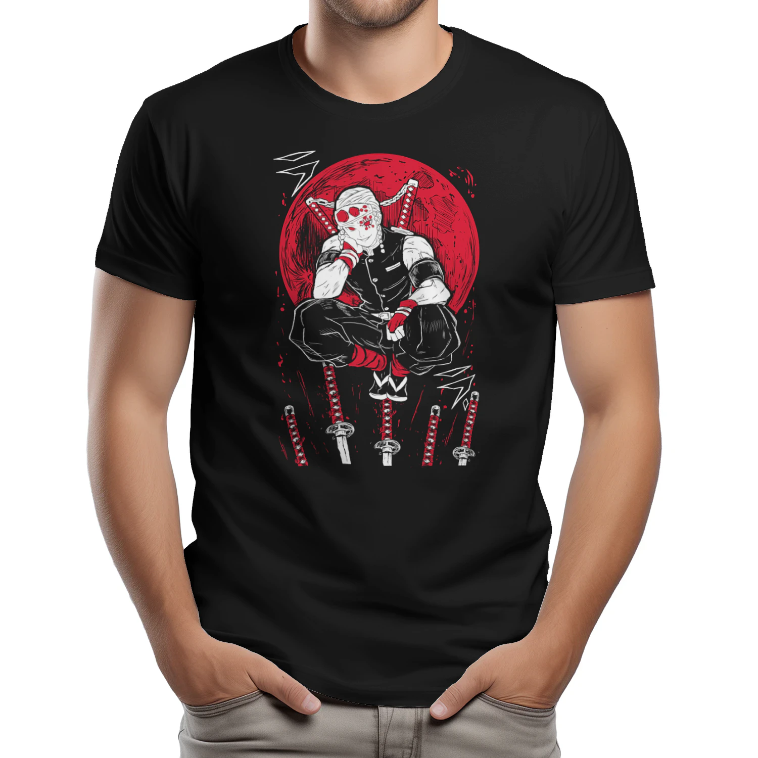 Demon Slayer Kimetsu no Yaiba Anime Graphic T-Shirt | Premium Unisex Manga Tee