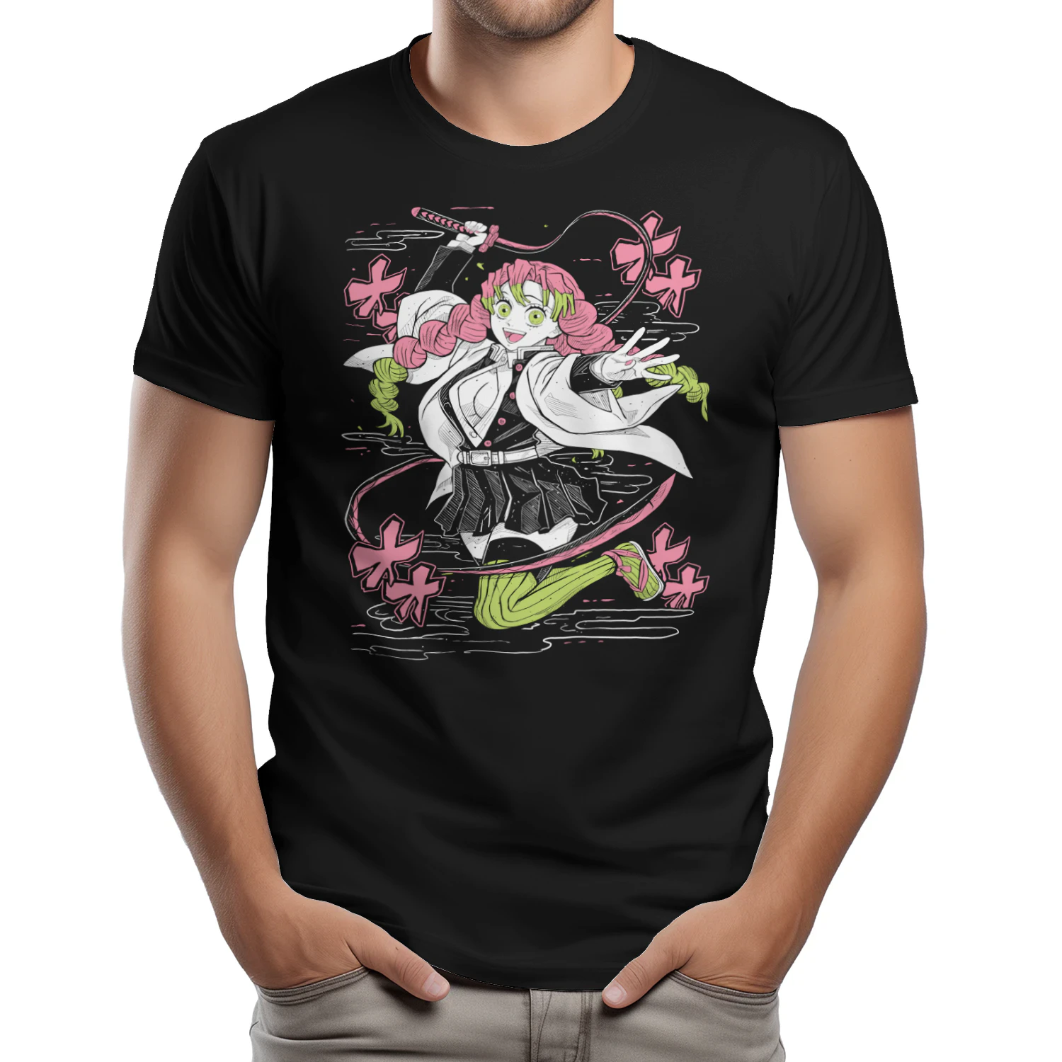 Demon Slayer Kimetsu no Yaiba Anime Graphic T-Shirt | Premium Unisex Manga Tee
