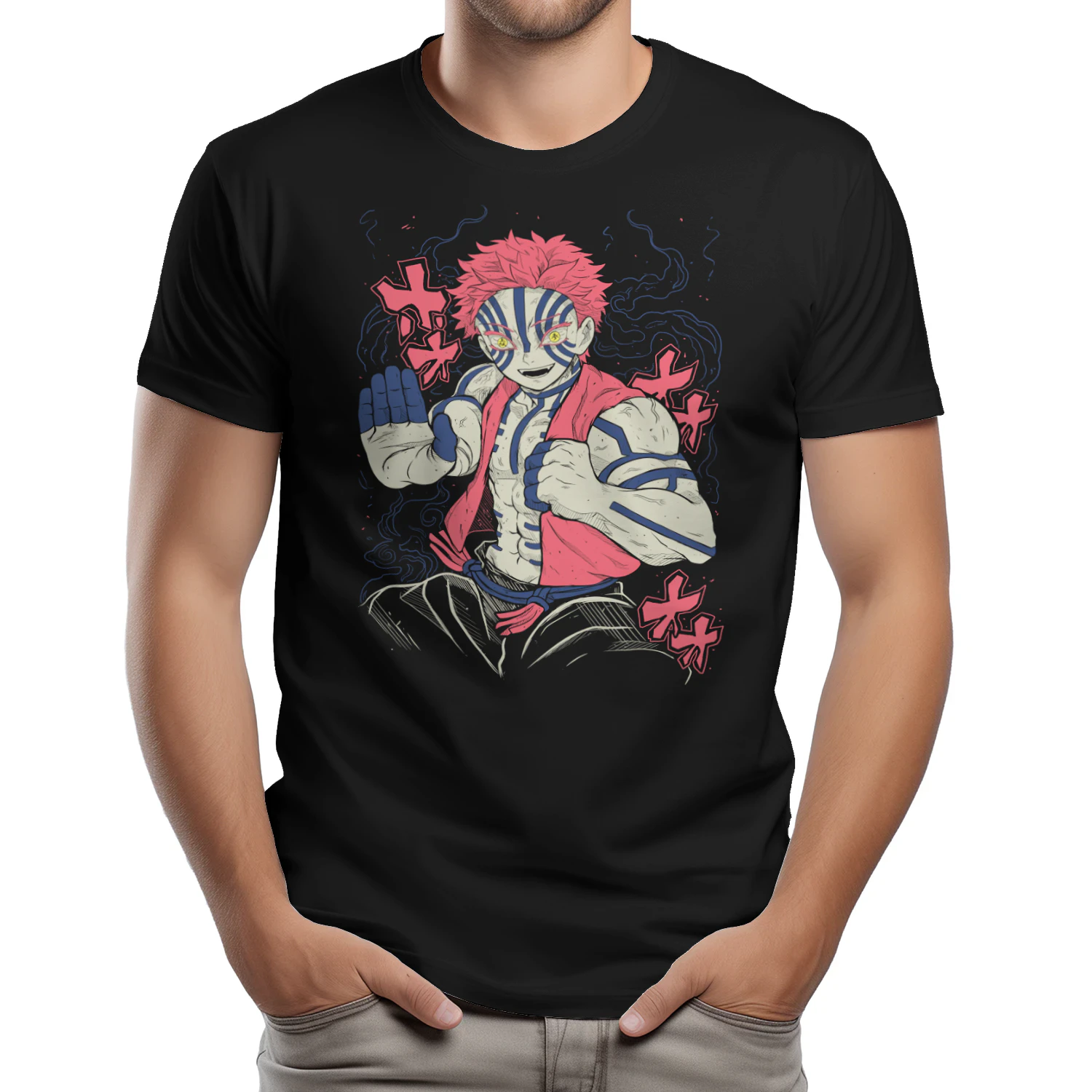Demon Slayer Kimetsu no Yaiba Anime Graphic T-Shirt | Premium Unisex Manga Tee