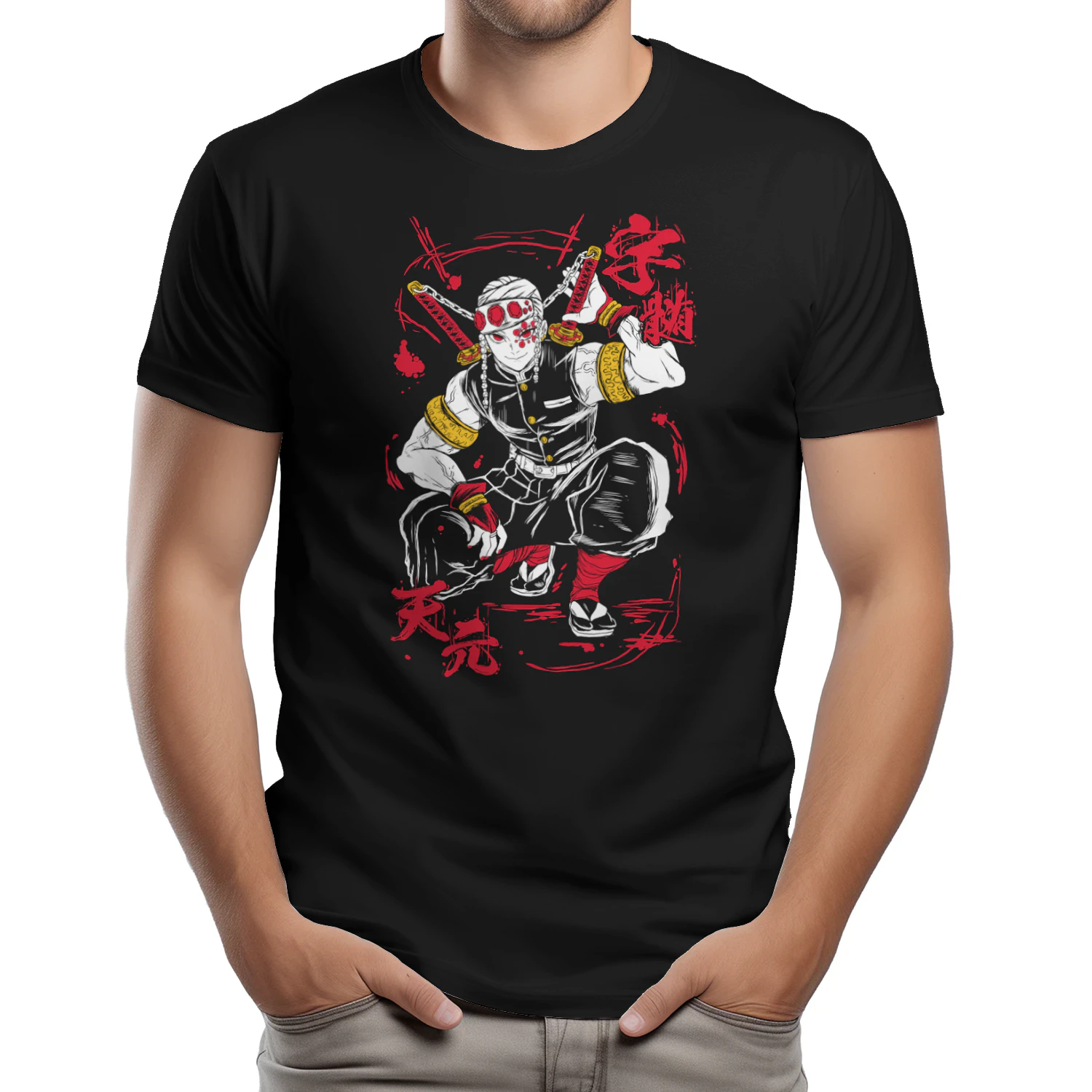 Demon Slayer Kimetsu no Yaiba Anime Graphic T-Shirt | Premium Unisex Manga Tee