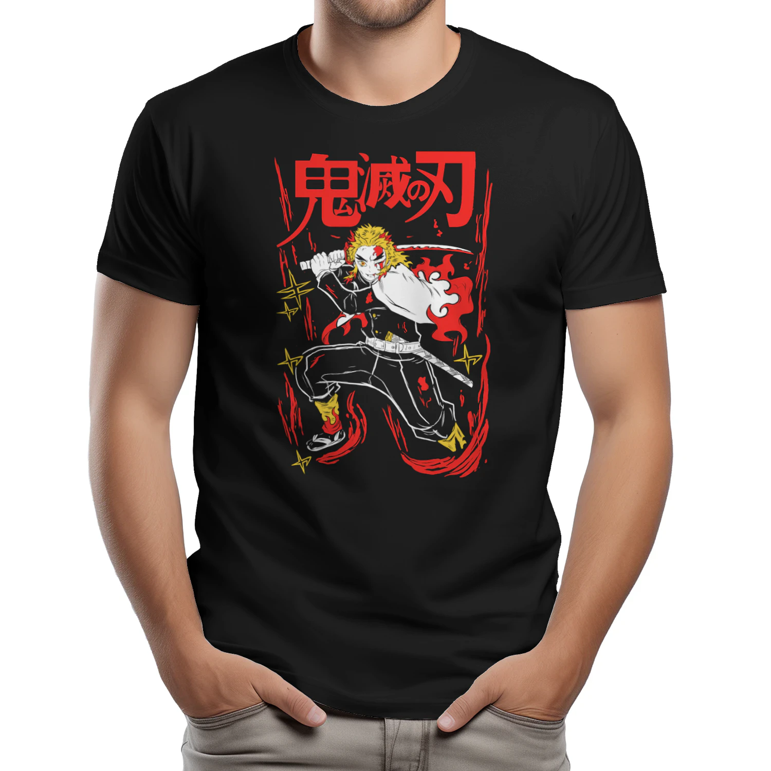 Demon Slayer Kimetsu no Yaiba Anime Graphic T-Shirt | Premium Unisex Manga Tee