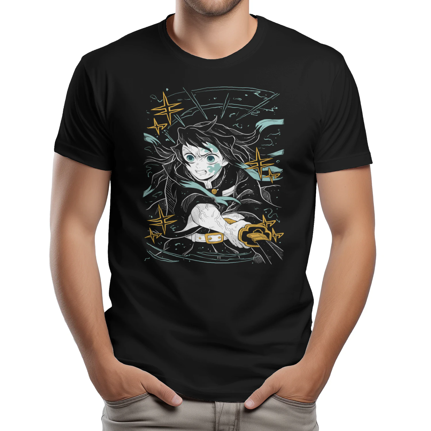Demon Slayer Kimetsu no Yaiba Anime Graphic T-Shirt | Premium Unisex Manga Tee