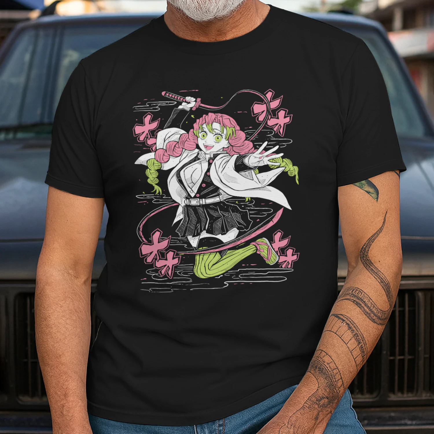 Demon Slayer Kimetsu no Yaiba Anime Graphic T-Shirt | Premium Unisex Manga Tee