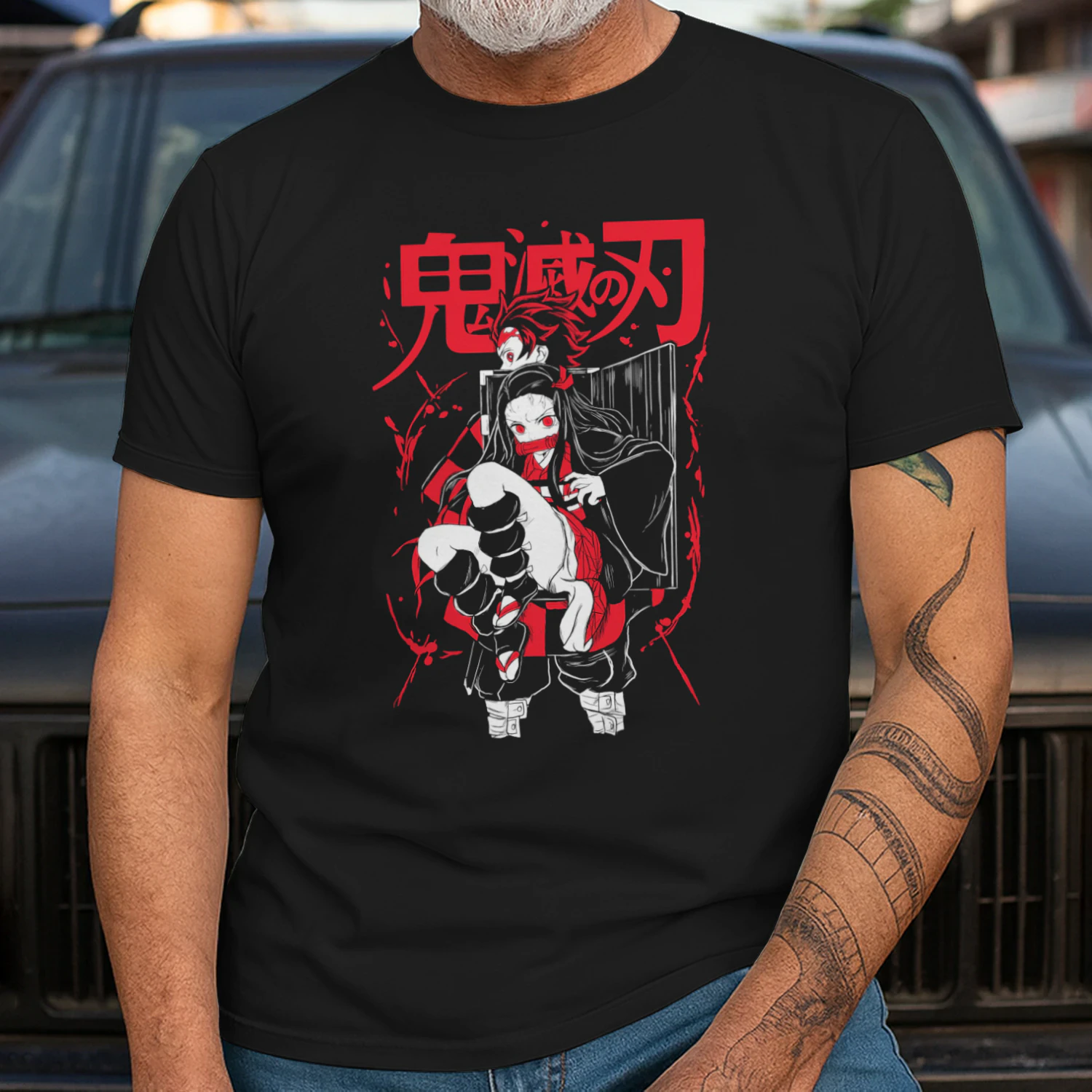 Demon Slayer Kimetsu no Yaiba Anime Graphic T-Shirt | Premium Unisex Manga Tee