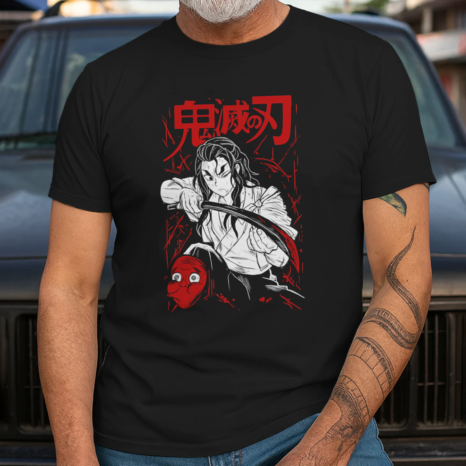 Demon Slayer Kimetsu no Yaiba Anime Graphic T-Shirt | Premium Unisex Manga Tee