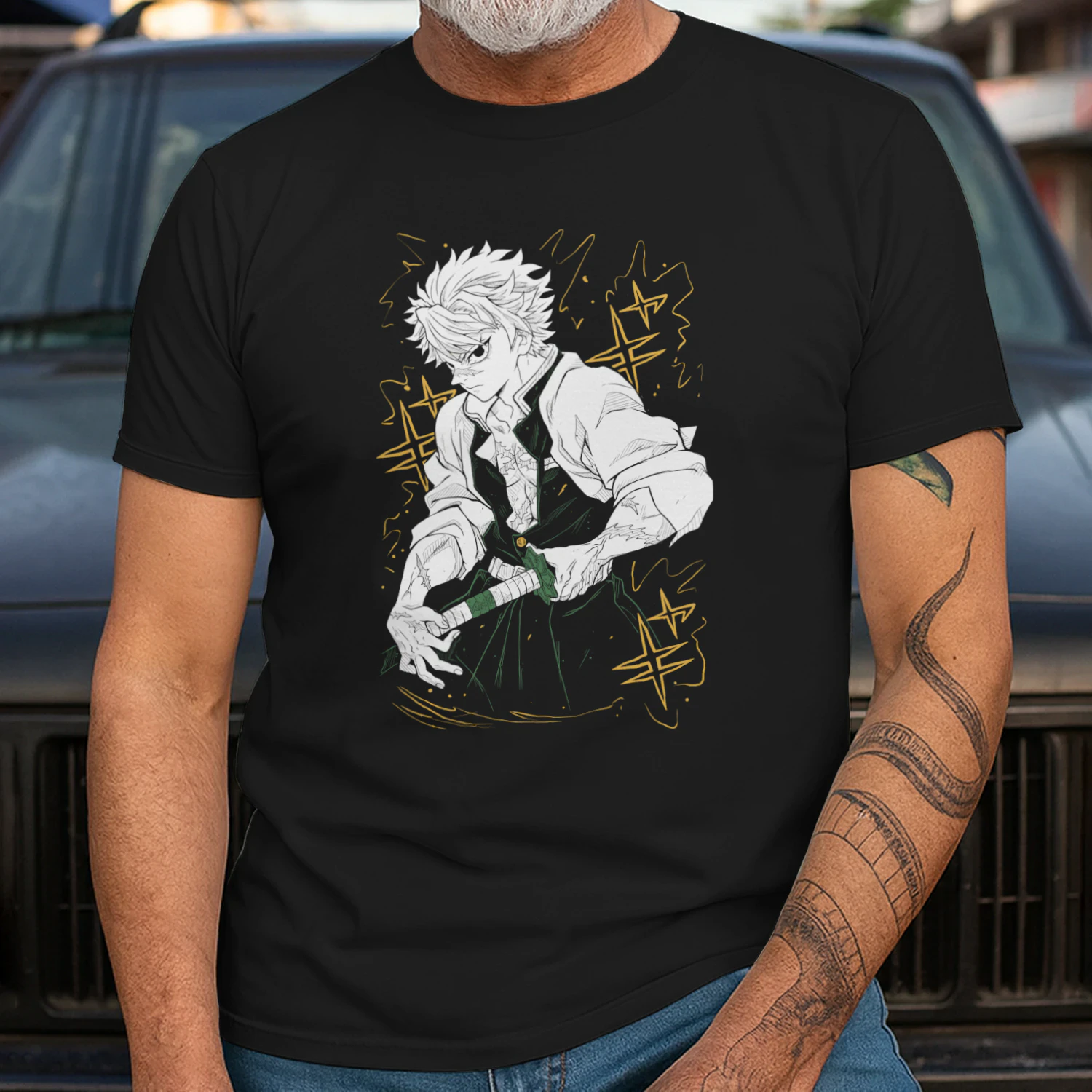 Demon Slayer Kimetsu no Yaiba Anime Graphic T-Shirt | Premium Unisex Manga Tee