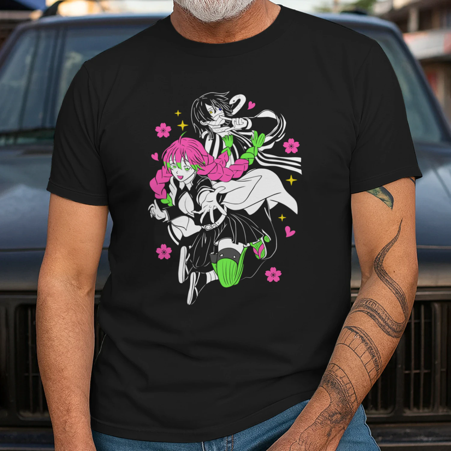 Demon Slayer Kimetsu no Yaiba Anime Graphic T-Shirt | Premium Unisex Manga Tee