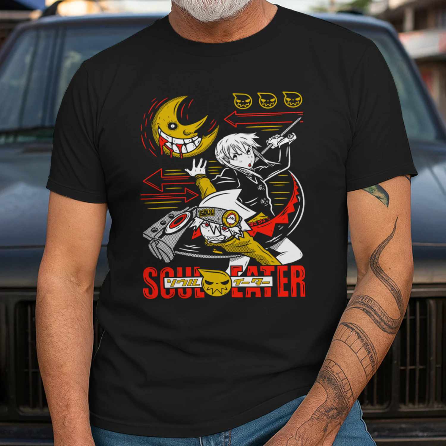 Soul Eater Streetwear T-Shirt | Anime Fan Unisex Graphic Tee