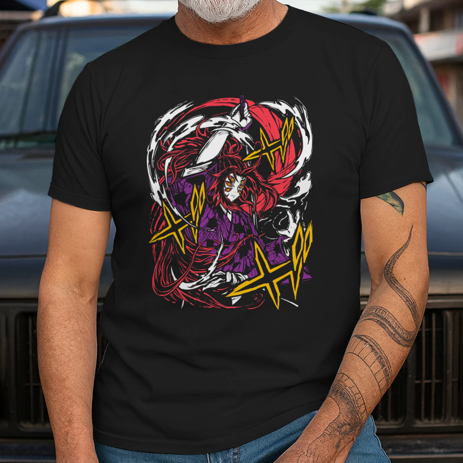 Demon Slayer Kimetsu no Yaiba Anime Graphic T-Shirt | Premium Unisex Manga Tee