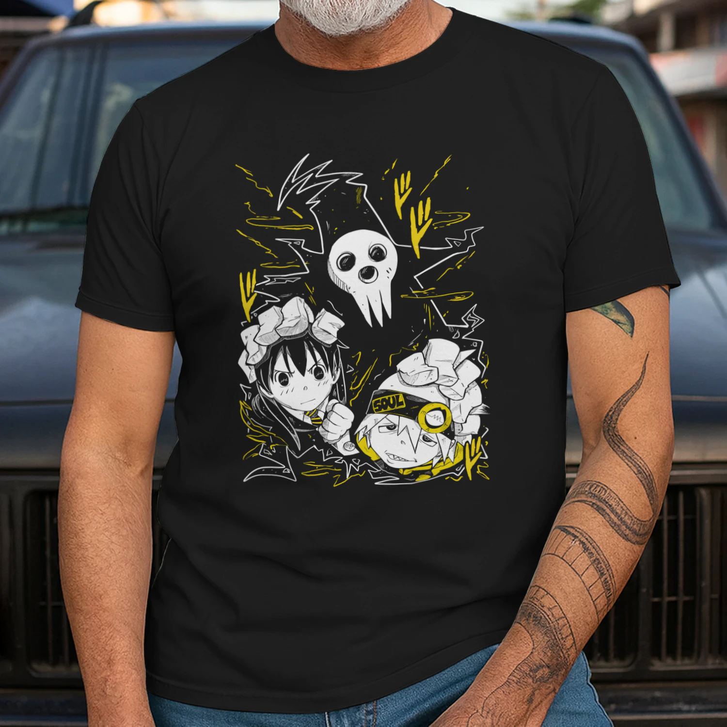 Soul Eater Anime Graphic T-Shirt | Premium Unisex Manga Tee
