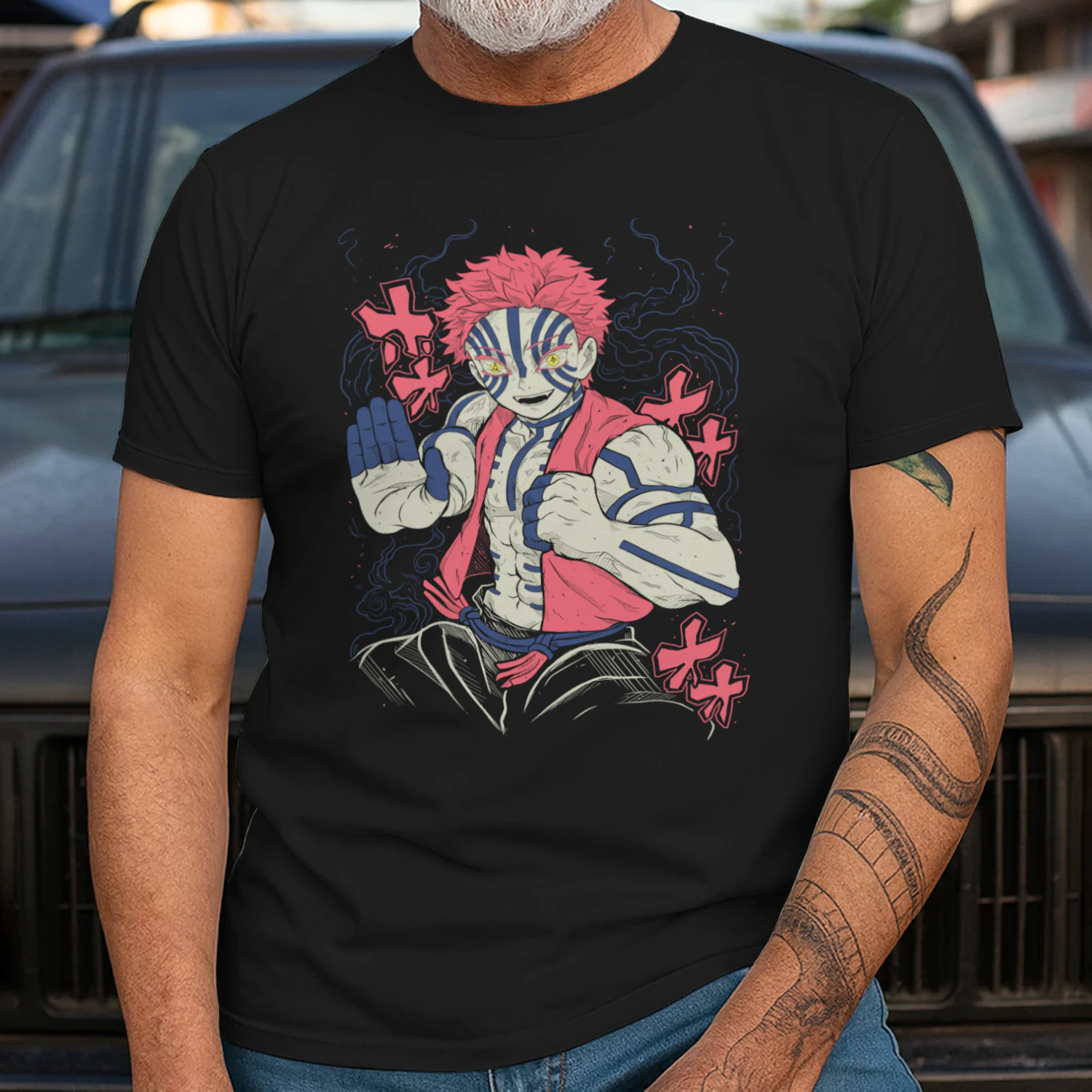 Demon Slayer Kimetsu no Yaiba Anime Graphic T-Shirt | Premium Unisex Manga Tee