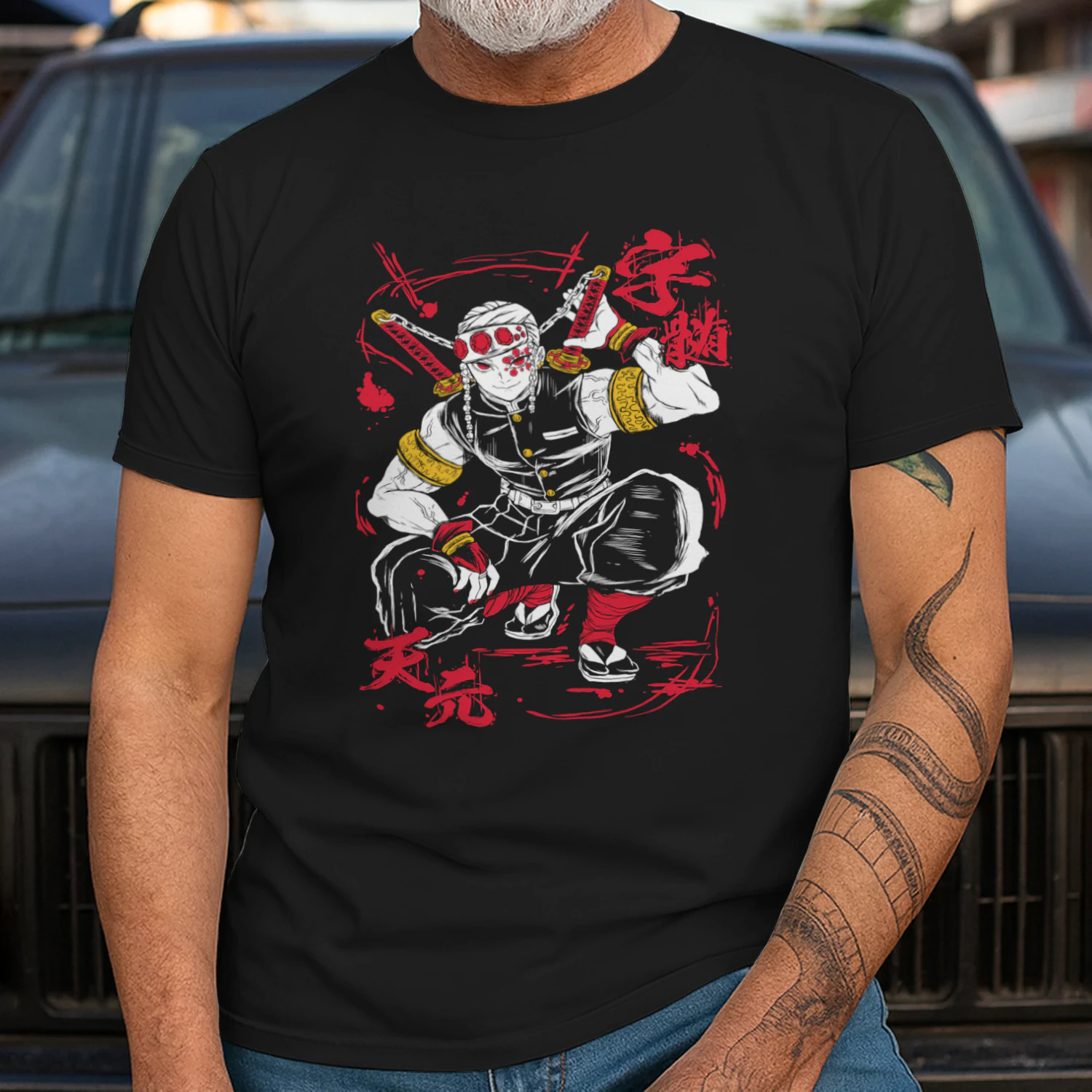 Demon Slayer Kimetsu no Yaiba Anime Graphic T-Shirt | Premium Unisex Manga Tee