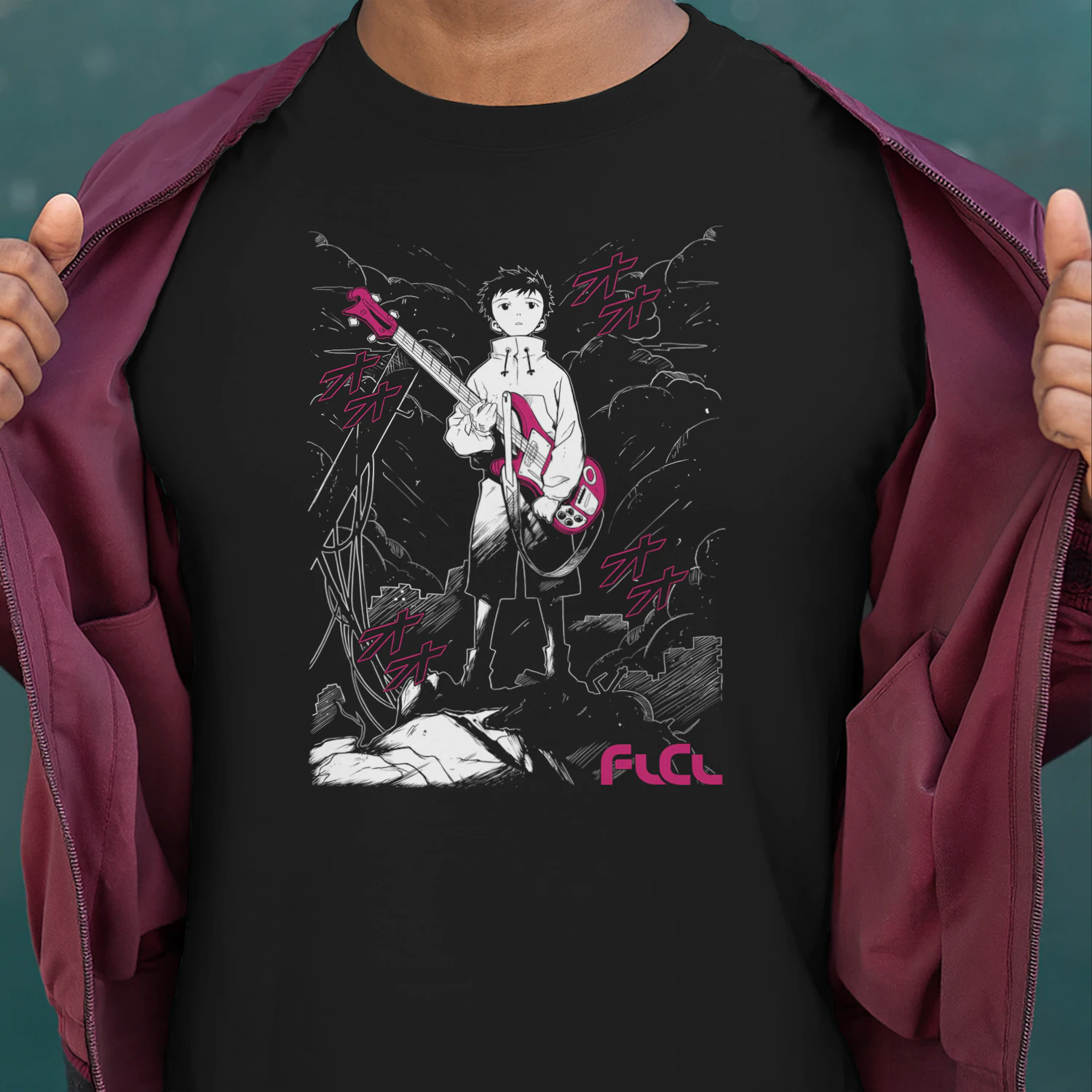 FLCL Cult Classic Anime T-Shirt | Premium Graphic Streetwear