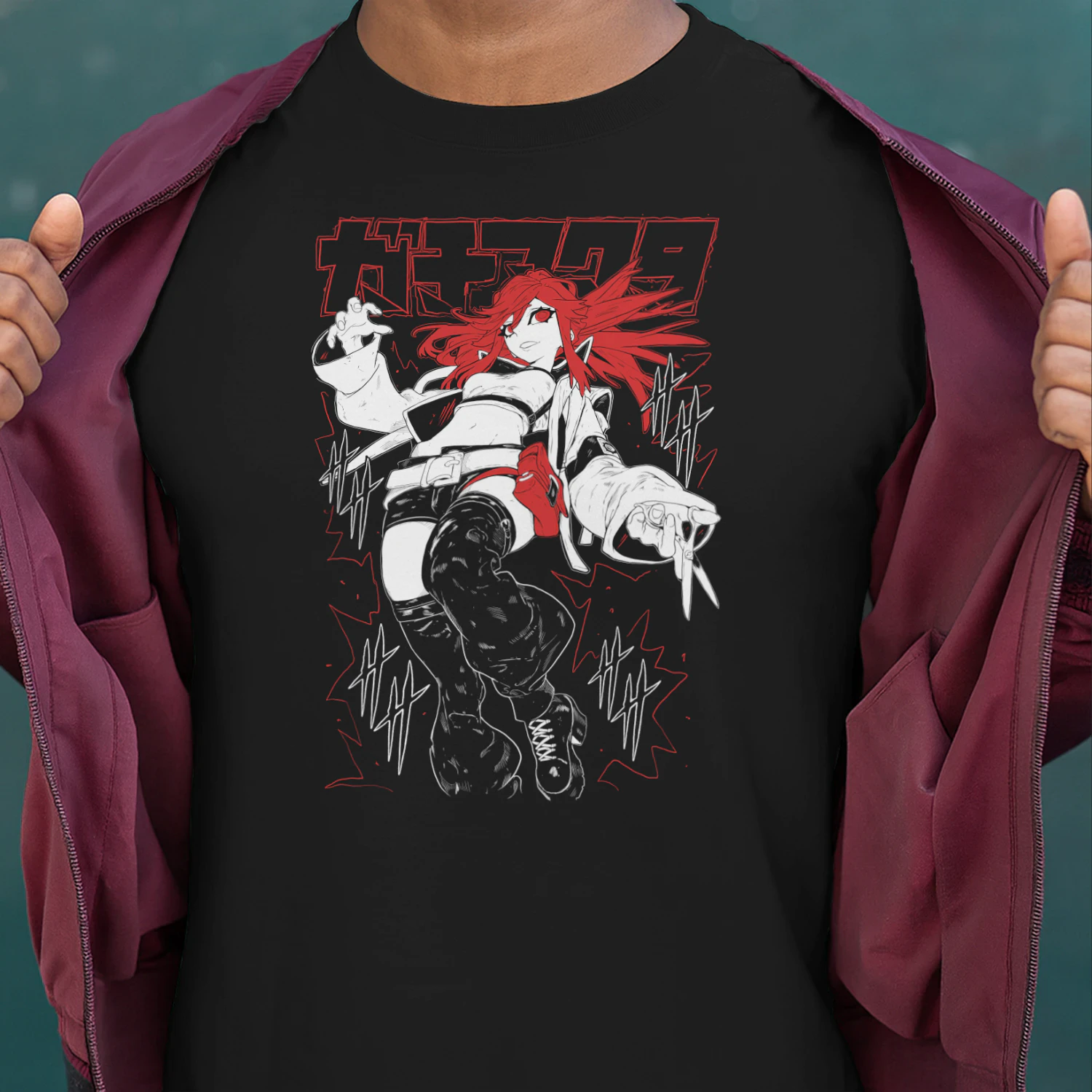 GACHIAKUTA Anime Graphic T-Shirt | Rudo Streetwear Manga Tee | Premium Unisex Shirt