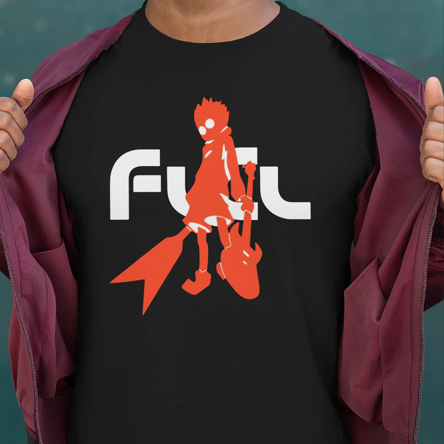 FLCL Naota Nandaba Anime Shirt | Classic Manga Unisex Tee