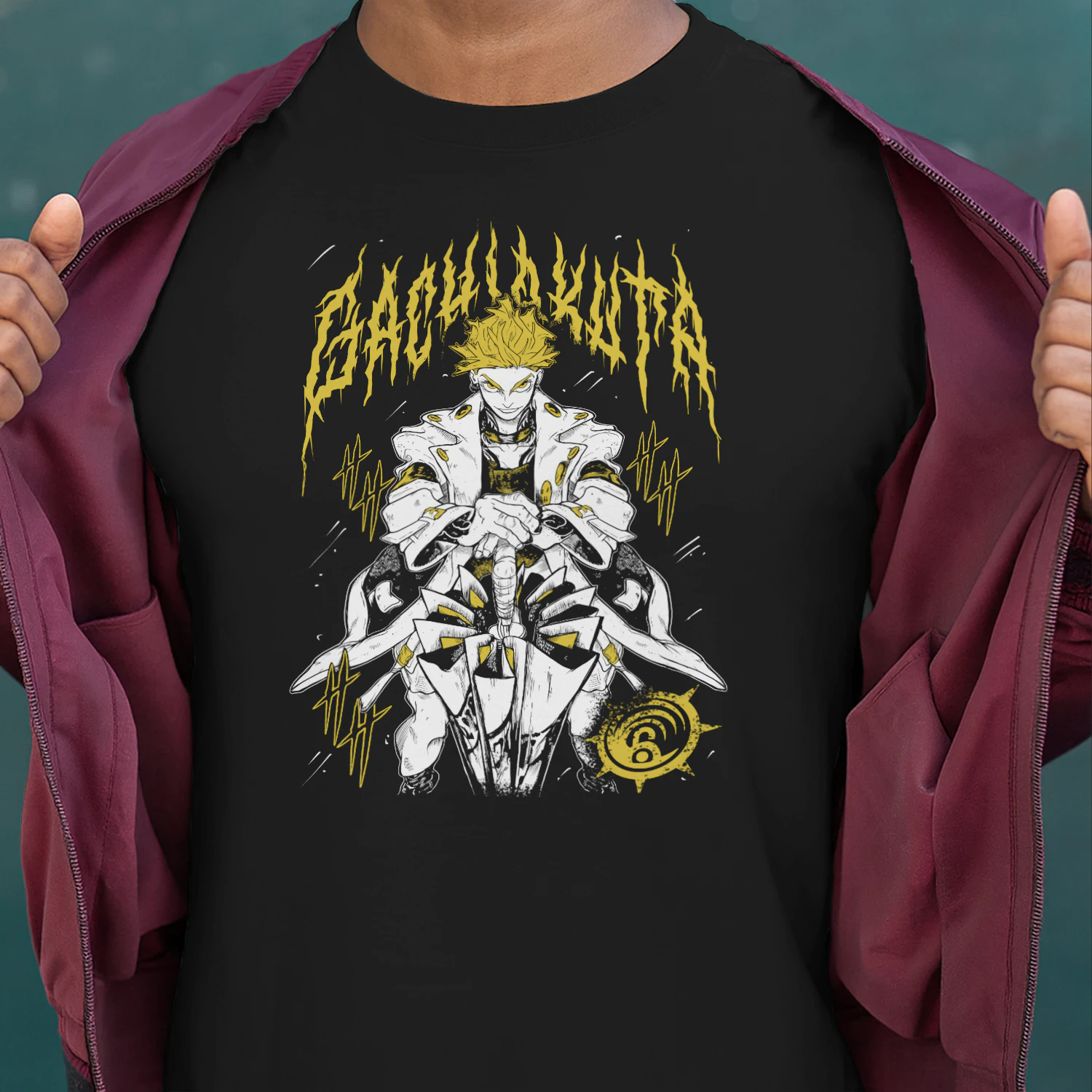 GACHIAKUTA Anime Graphic T-Shirt | Rudo Streetwear Manga Tee | Premium Unisex Shirt
