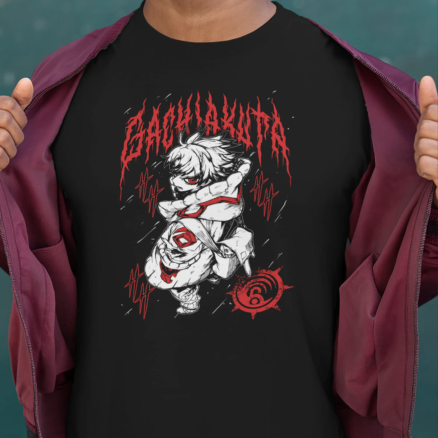 GACHIAKUTA Anime Graphic T-Shirt | Rudo Streetwear Manga Tee | Premium Unisex Shirt