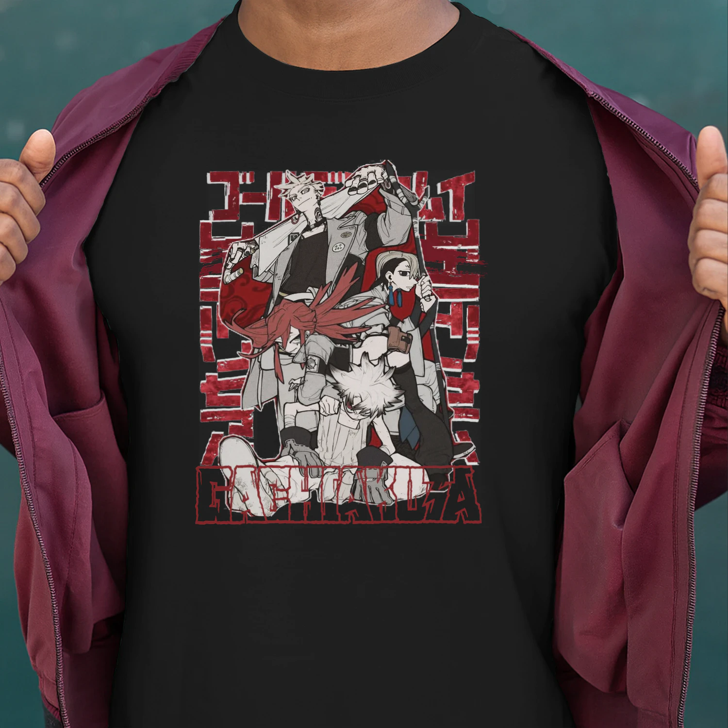 GACHIAKUTA Rudo Anime Graphic T-Shirt | Premium Manga Streetwear Unisex Tee