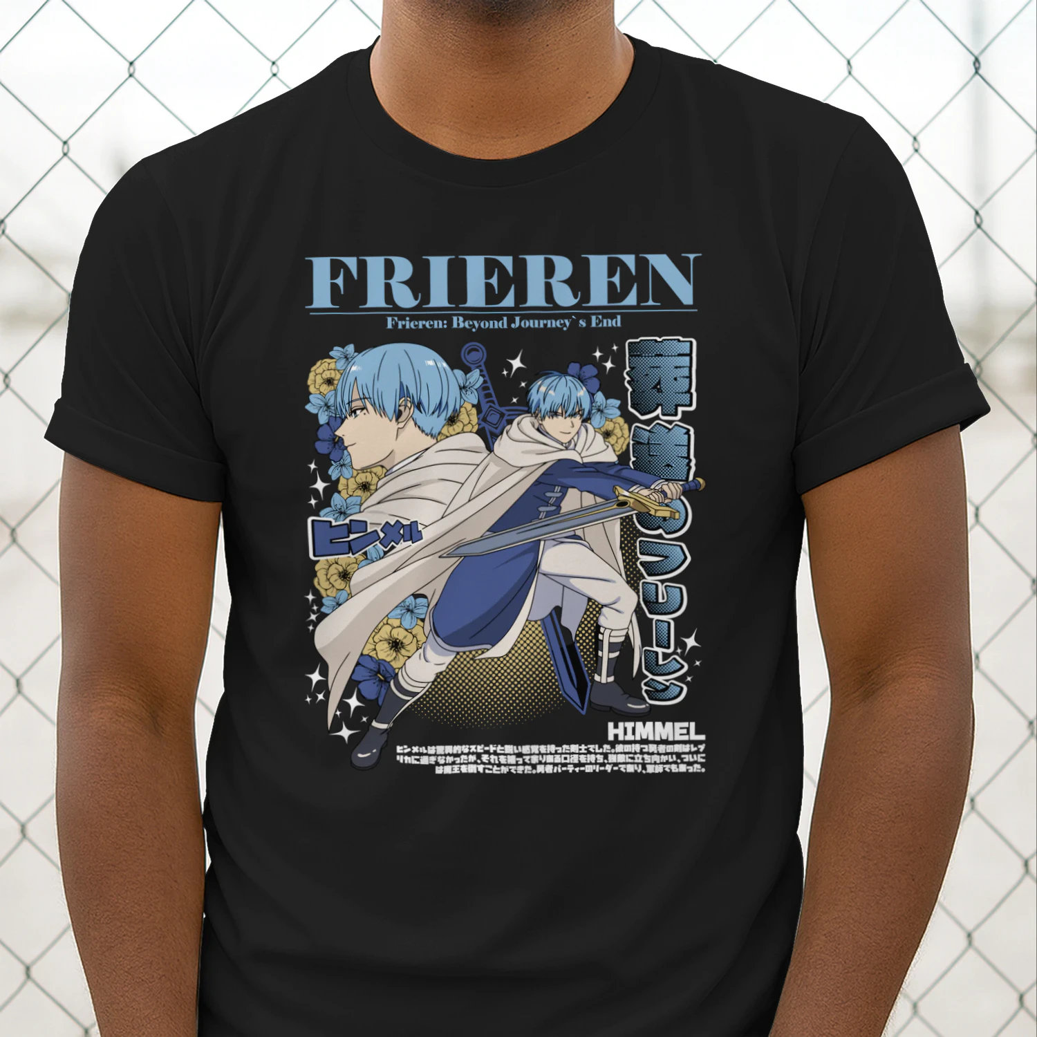 Frieren: Beyond Journey's End Anime Graphic T-Shirt | Fantasy Manga Tee | Unisex Cotton Shirt