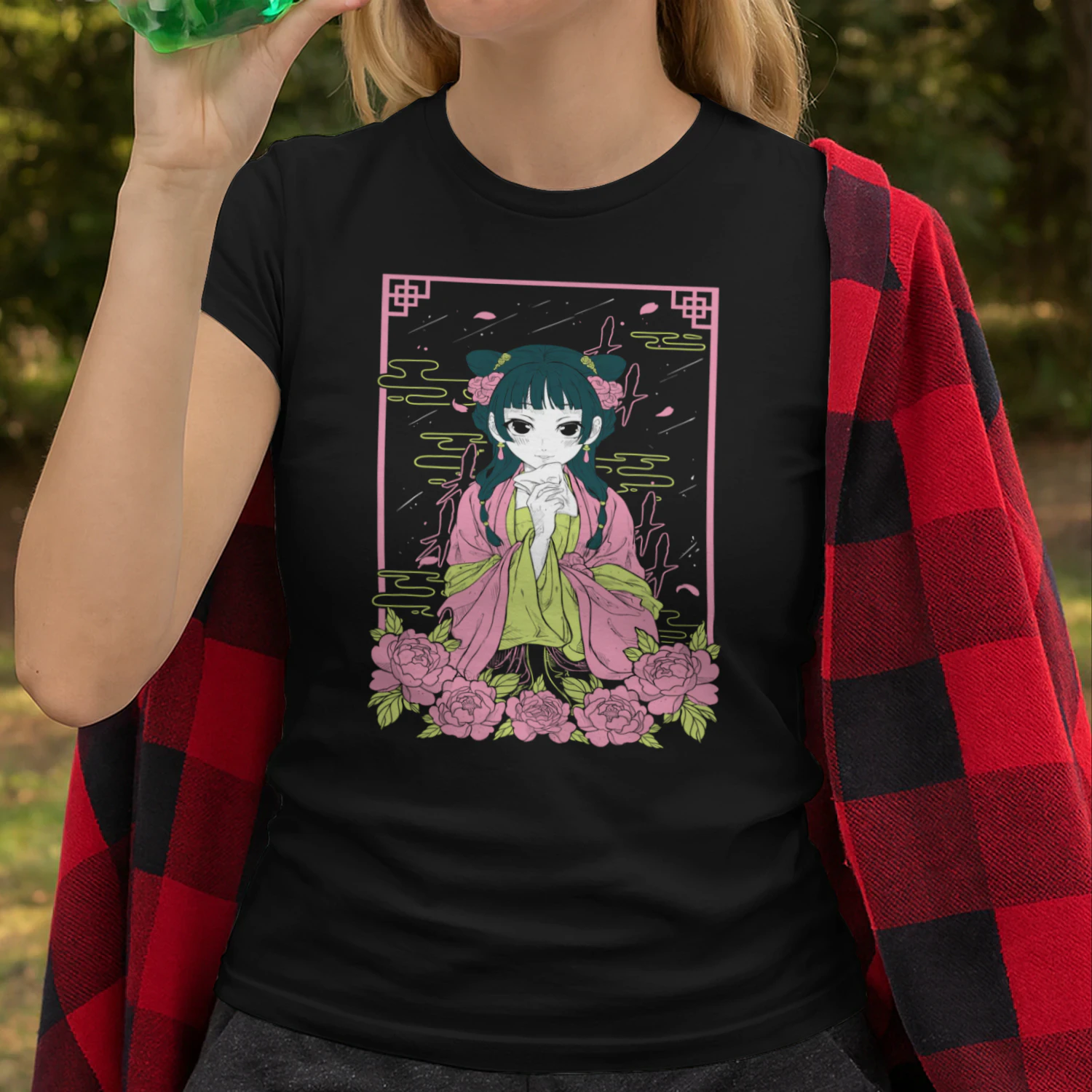 Maomao The Apothecary Diaries Anime T-Shirt | Vintage Graphic Tee for Fans