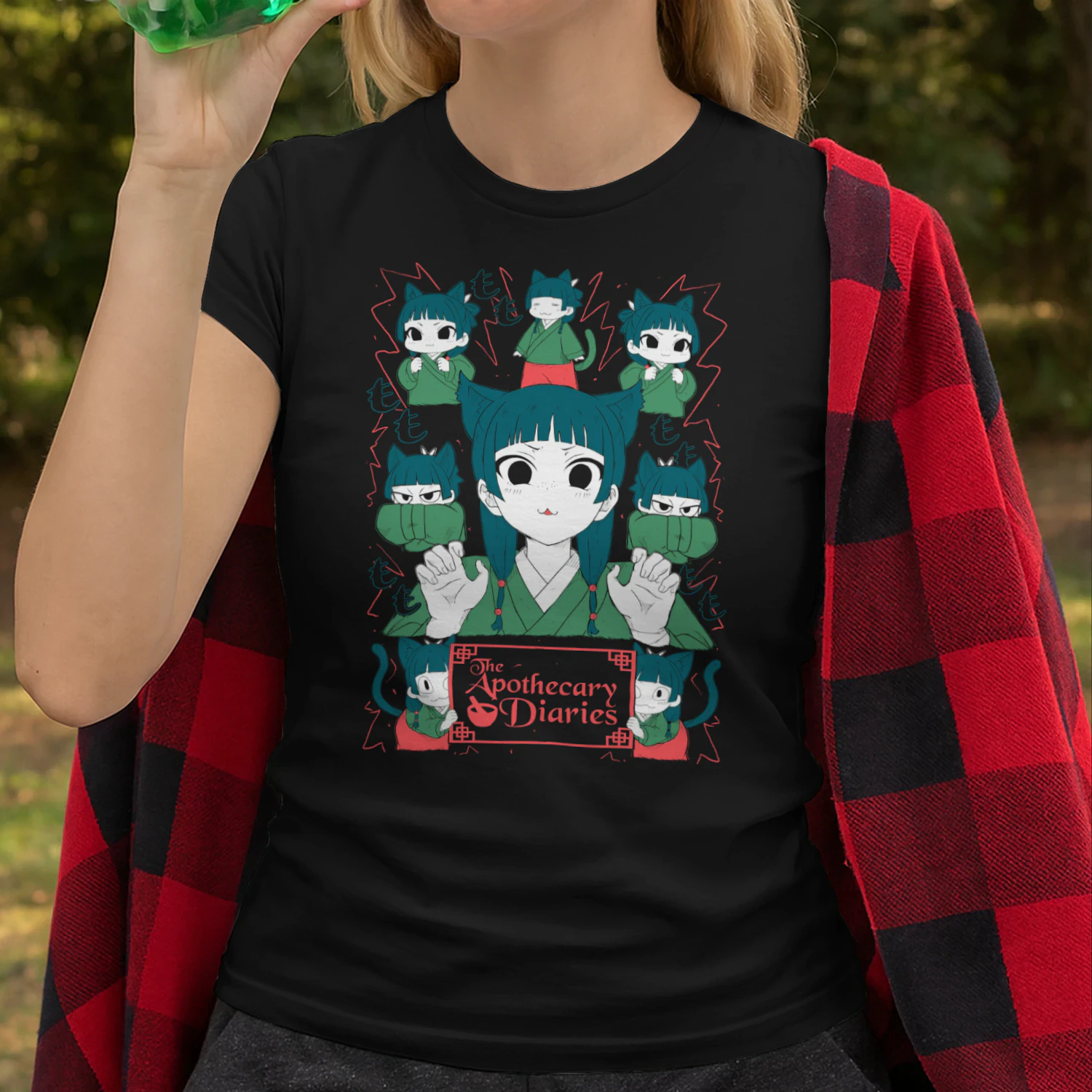 Maomao The Apothecary Diaries Anime T-Shirt | Vintage Graphic Tee for Fans