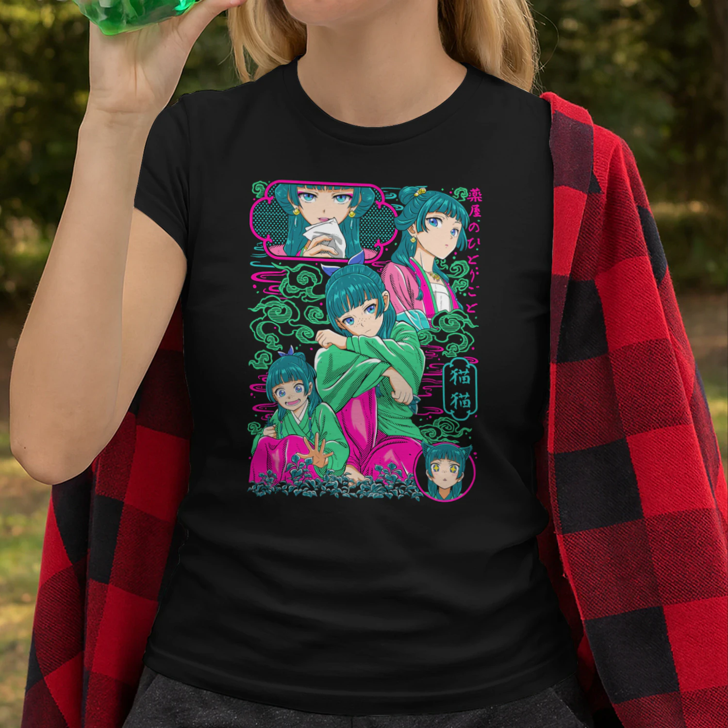 Maomao The Apothecary Diaries Anime T-Shirt | Vintage Graphic Tee for Fans