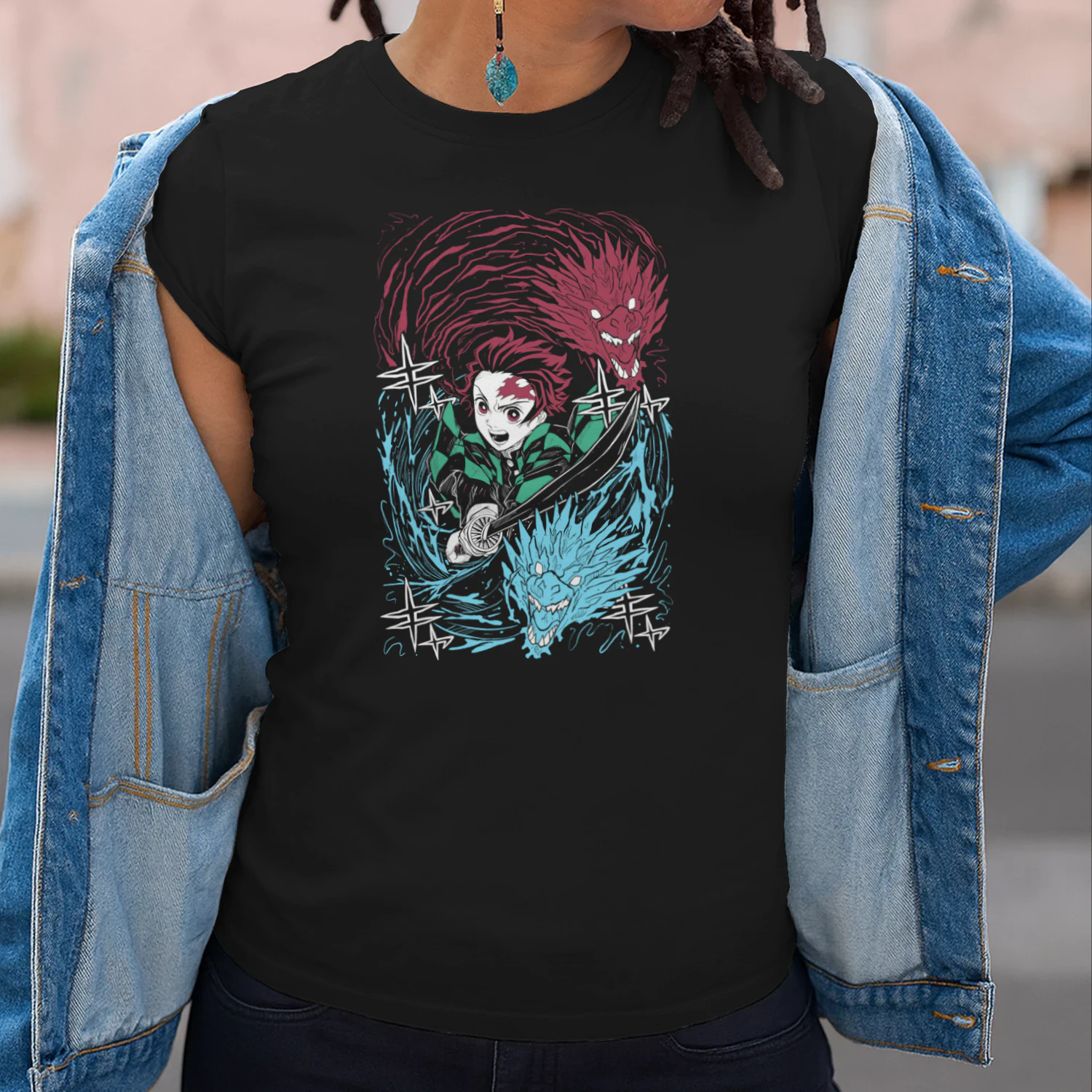 Demon Slayer Kimetsu no Yaiba Anime Graphic T-Shirt | Premium Unisex Manga Tee