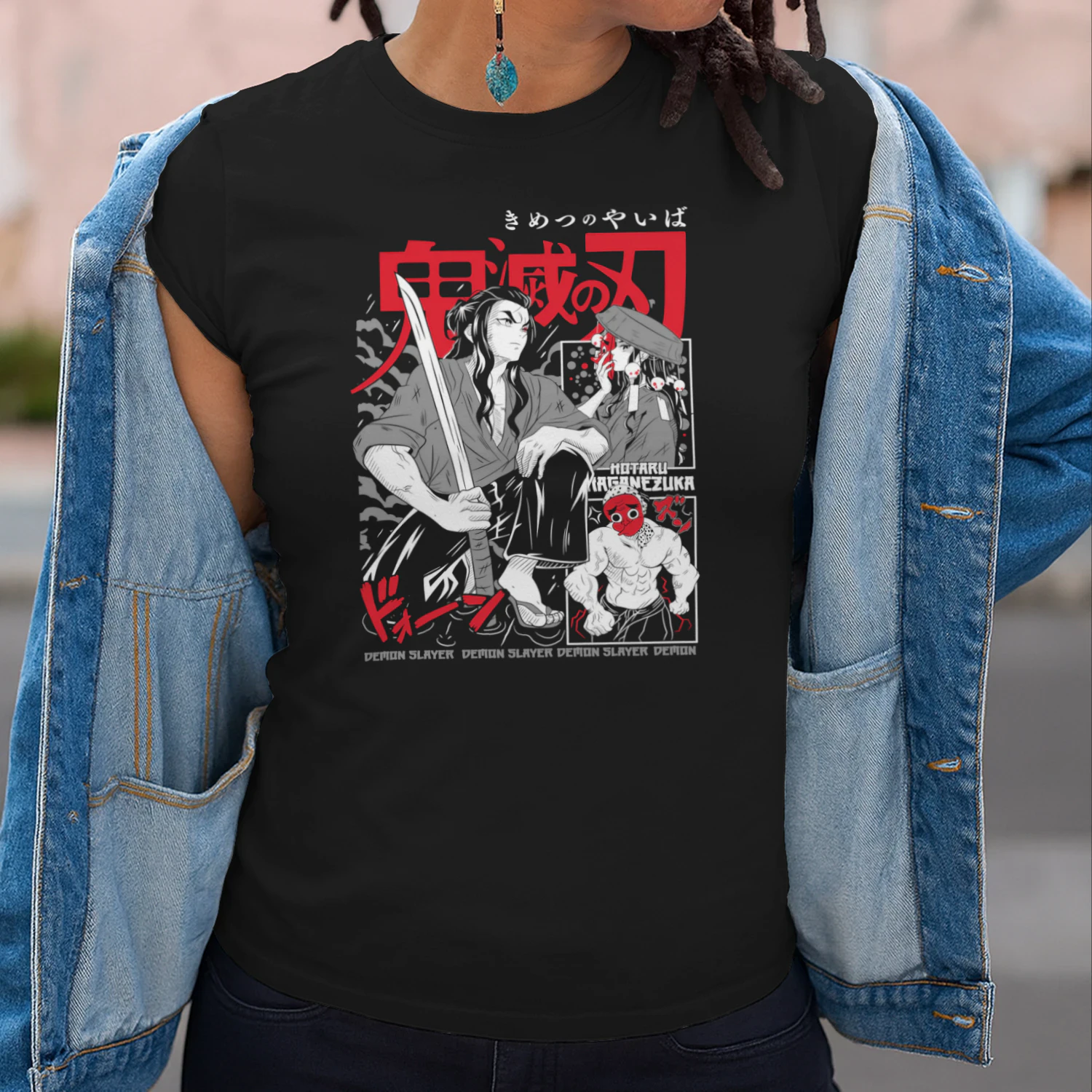 Demon Slayer Kimetsu no Yaiba Anime Graphic T-Shirt | Premium Unisex Manga Tee