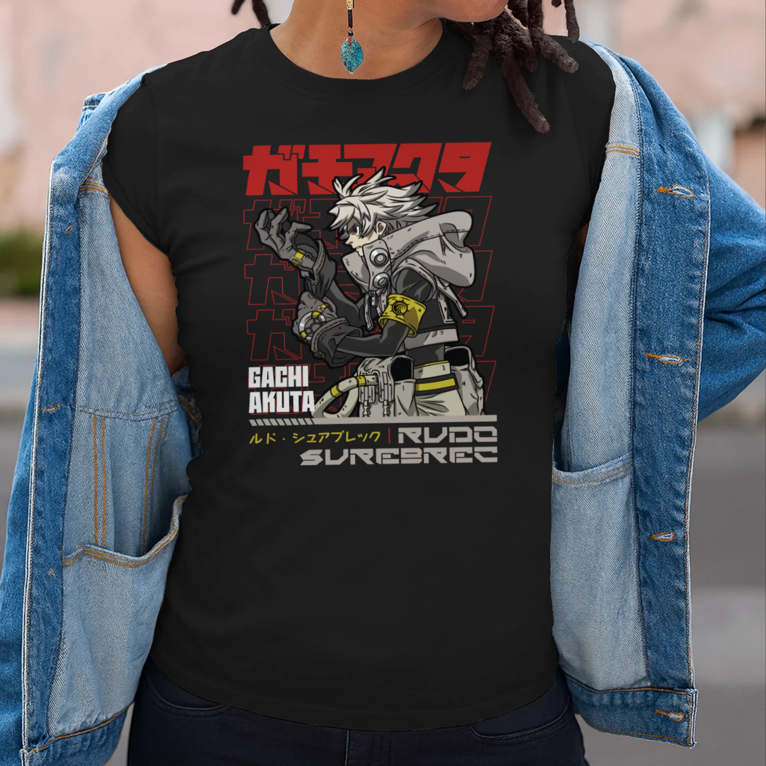GACHIAKUTA Anime Graphic T-Shirt | Rudo Streetwear Manga Tee | Premium Unisex Shirt