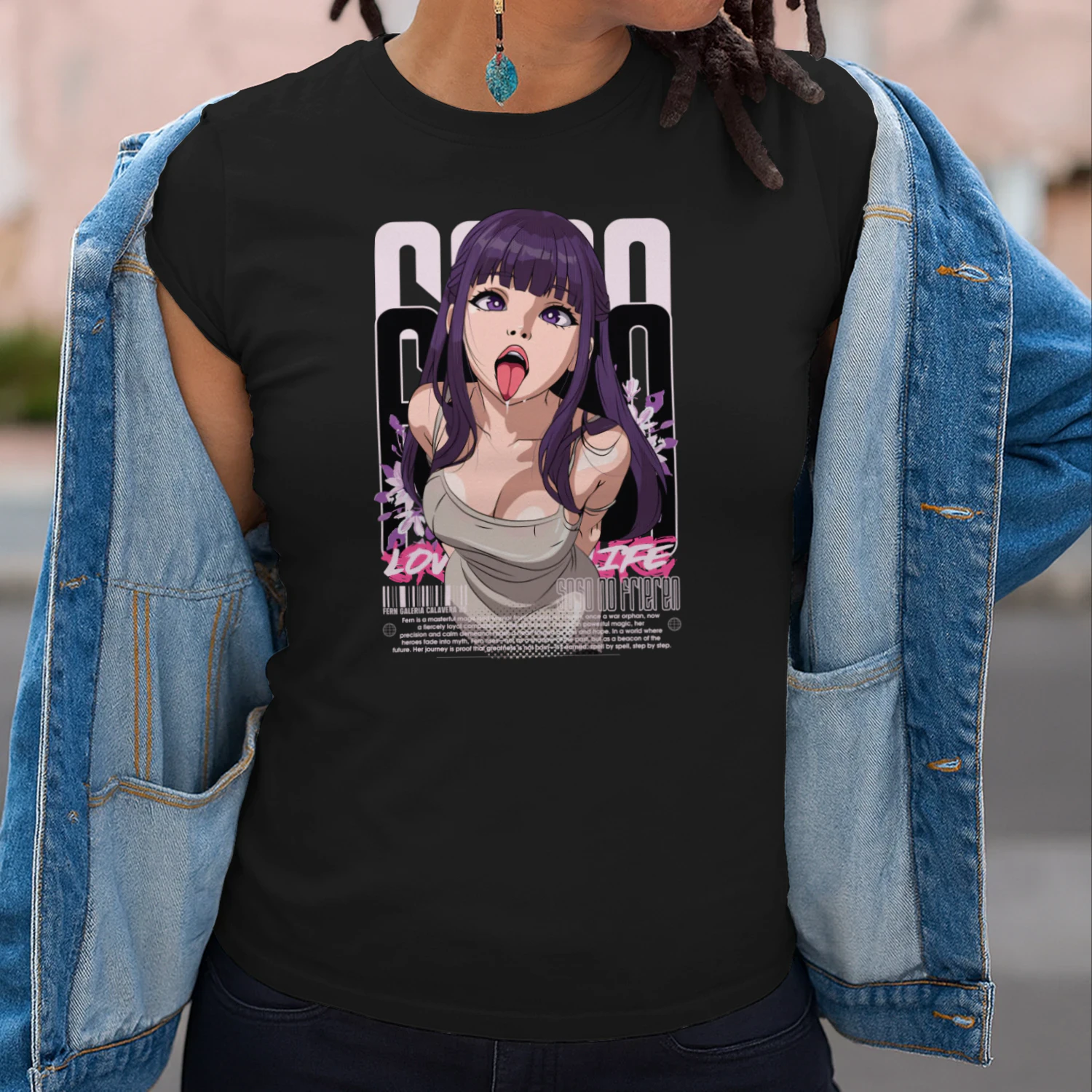 Frieren: Beyond Journey's End Anime Graphic T-Shirt | Fantasy Manga Tee | Unisex Cotton Shirt