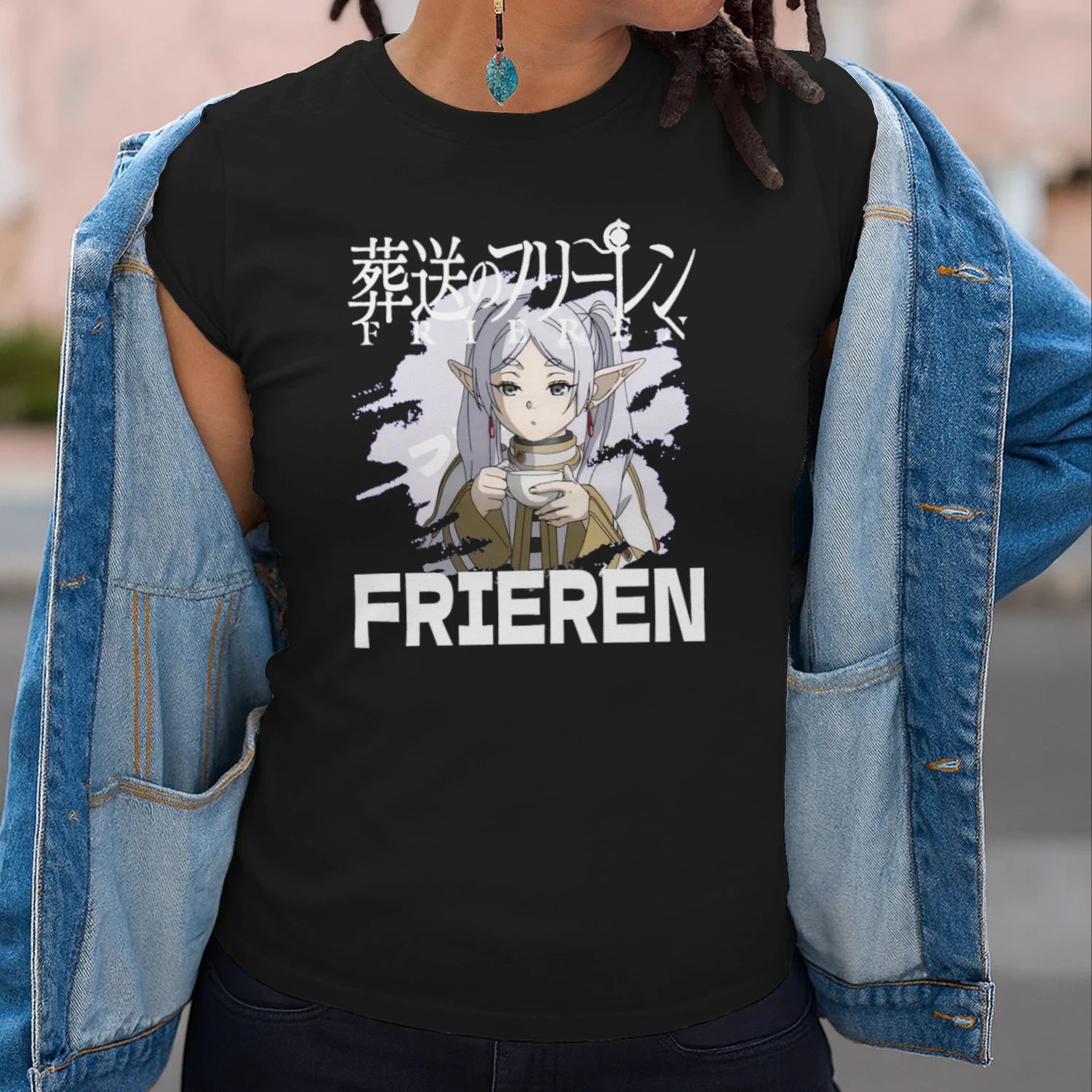 Frieren T-ShirtFrieren: Beyond Journey's End Anime Graphic T-Shirt | Fantasy Manga Tee | Unisex Cotton Shirt