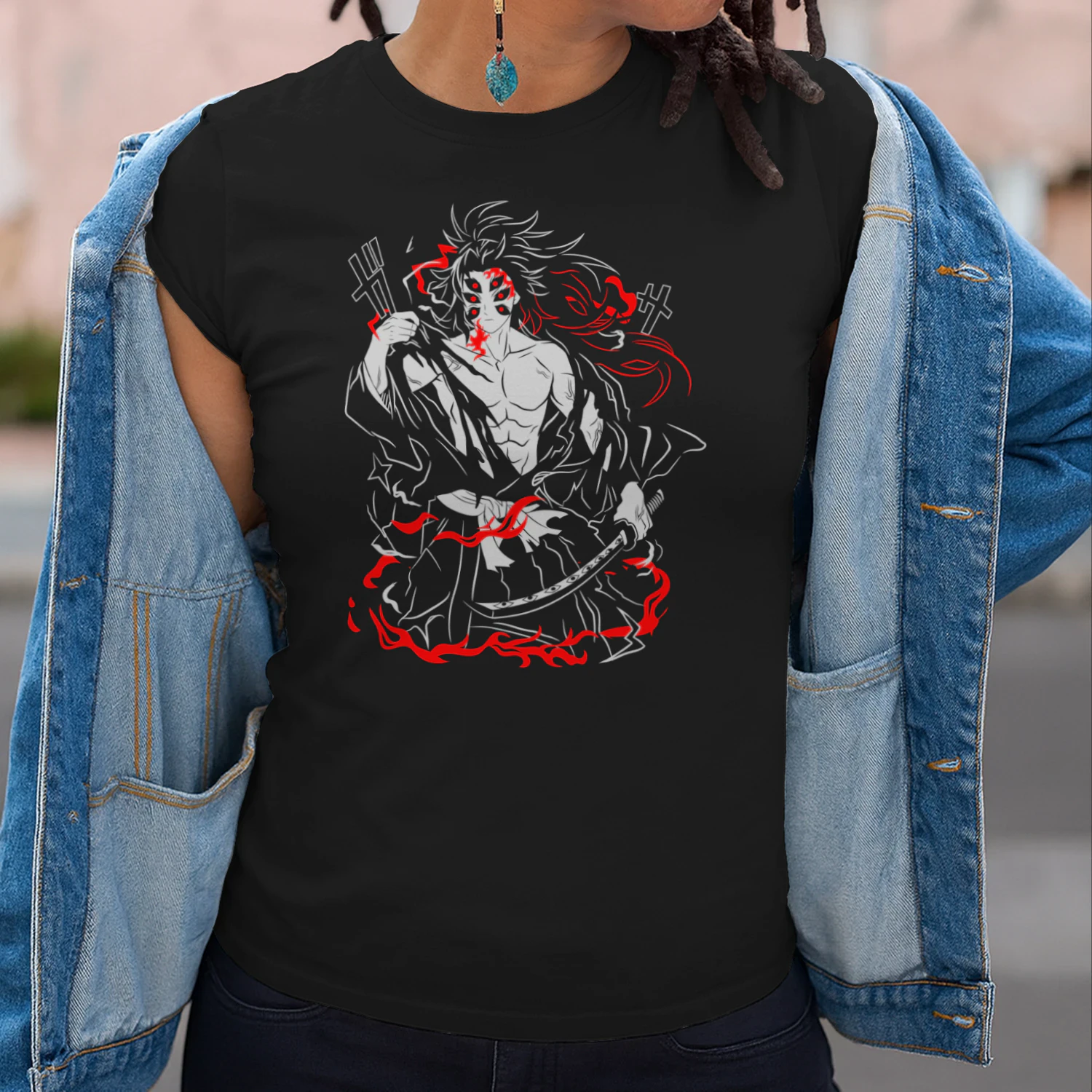 Demon Slayer Kimetsu no Yaiba Anime Graphic T-Shirt | Premium Unisex Manga Tee