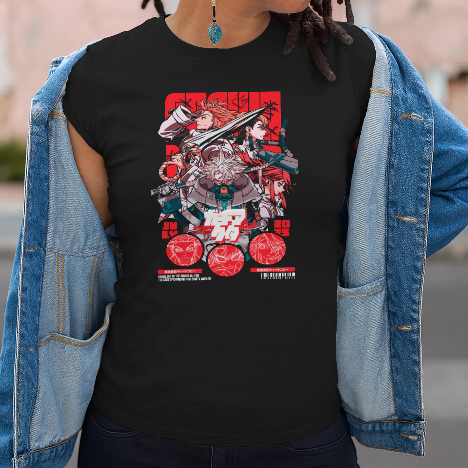 GACHIAKUTA Rudo Anime Graphic T-Shirt | Premium Manga Streetwear Unisex Tee