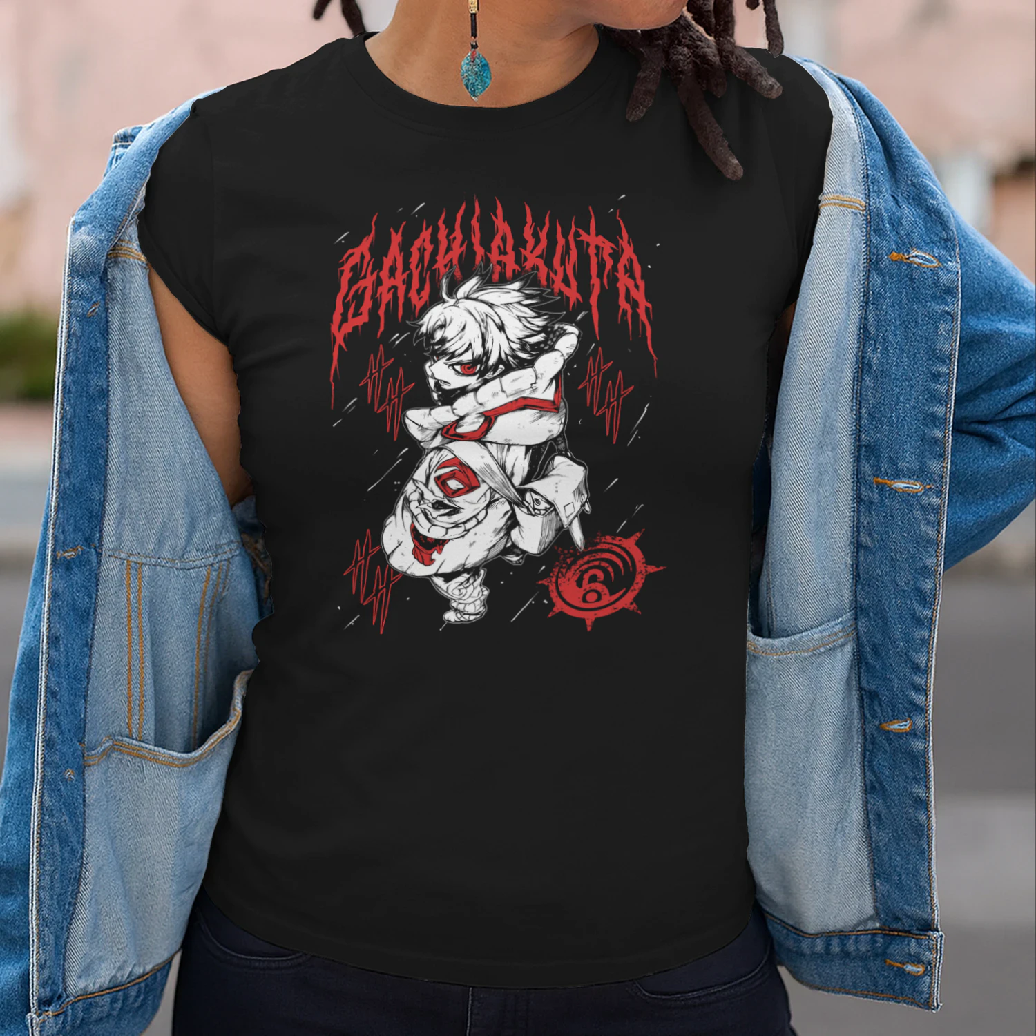 GACHIAKUTA Anime Graphic T-Shirt | Rudo Streetwear Manga Tee | Premium Unisex Shirt