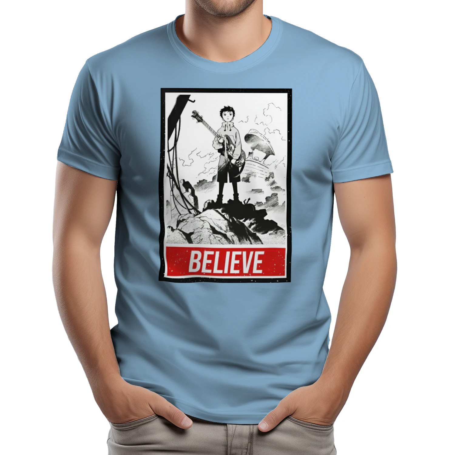 FLCL Collector's Graphic T-Shirt | Premium Anime Merchandise